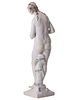 A PAINTED PORCELAIN FIGURE OF A NUDE LADY. White porcelain figure modeled as a standing nude Изображение - 3