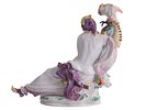 A MEISSEN PORCELAIN FIGURE "MOHR MIT KAKADU", MODELED BY PAUL SCHEURICH, GERMANY, FIRST HALF Изображение - 2