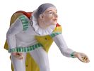 A PORCELAIN FIGURE OF A JESTER WITH CONFETTI, PIRKEN HAMMER, CZECHOSLOVAKIA, CIRCA 1930. Porcelai Изображение - 2