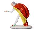 A PORCELAIN FIGURE OF A JESTER WITH CONFETTI, PIRKEN HAMMER, CZECHOSLOVAKIA, CIRCA 1930. Porcelai Изображение - 4