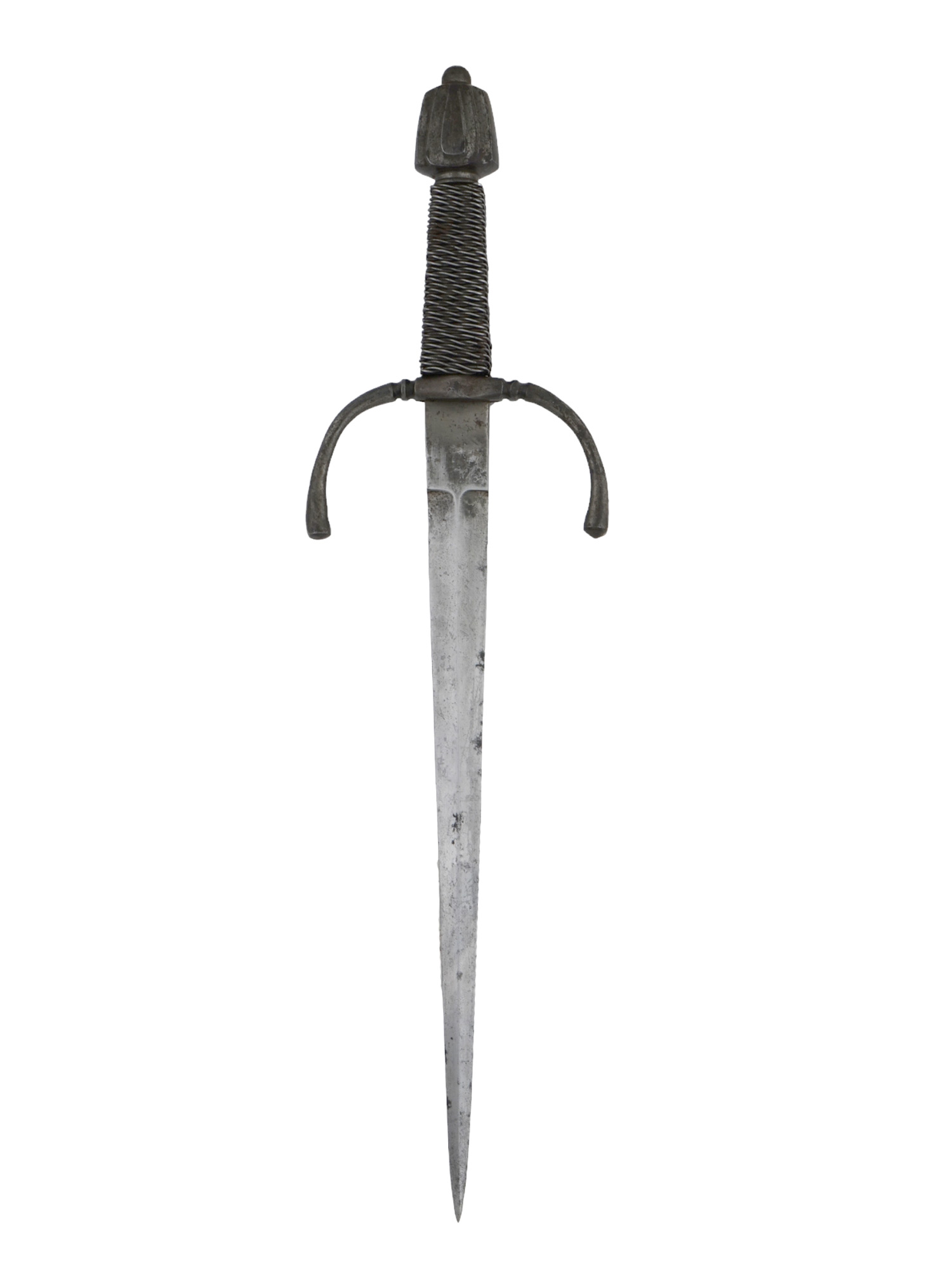 A VICTORIAN MAIN GAUCHE LEFT-HANDED PARRYING DAGGER