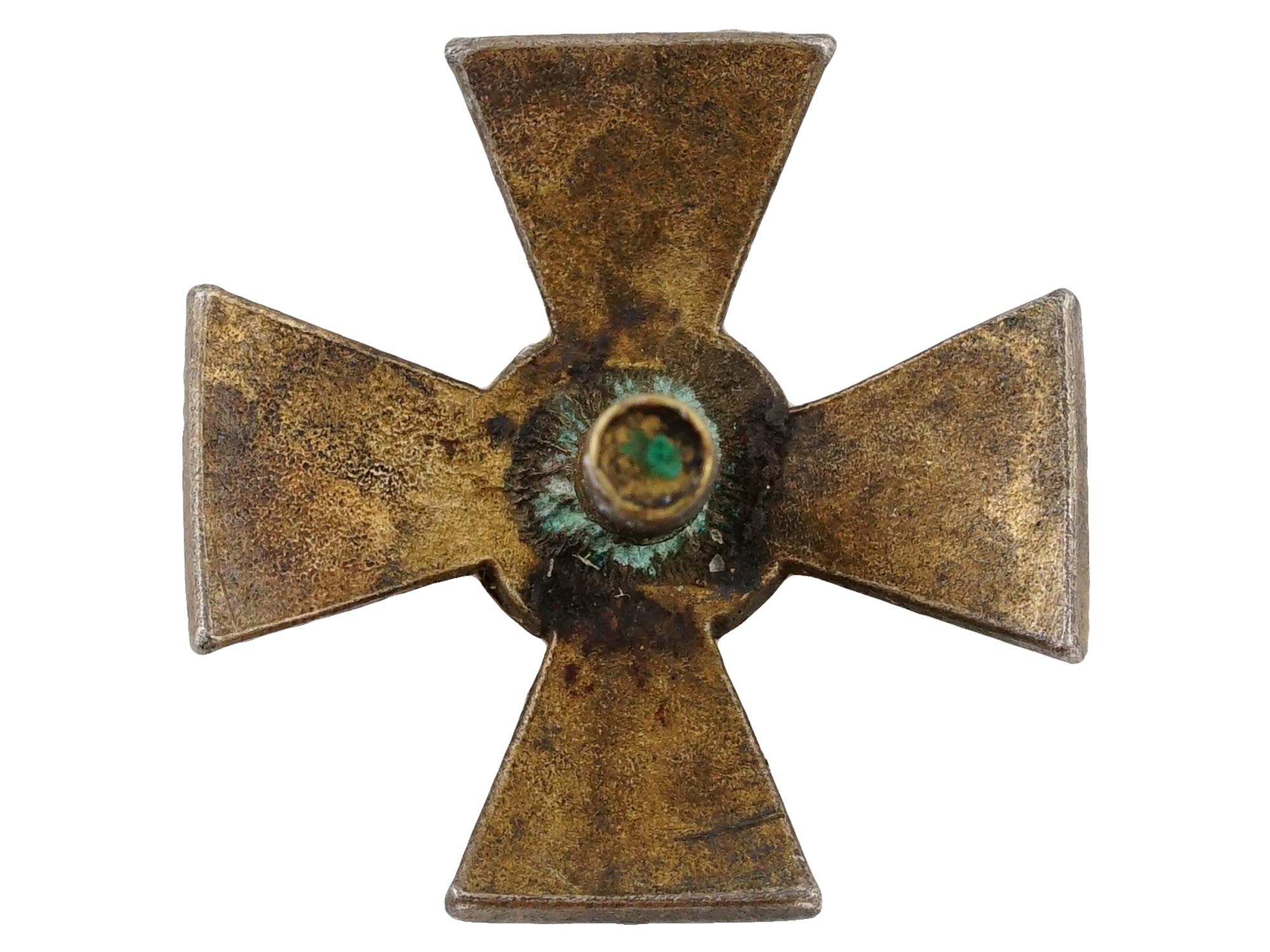 A WW1 RUSSIAN MINIATURE ORDER OF ST. GEORGE CROSS, CA. 1915