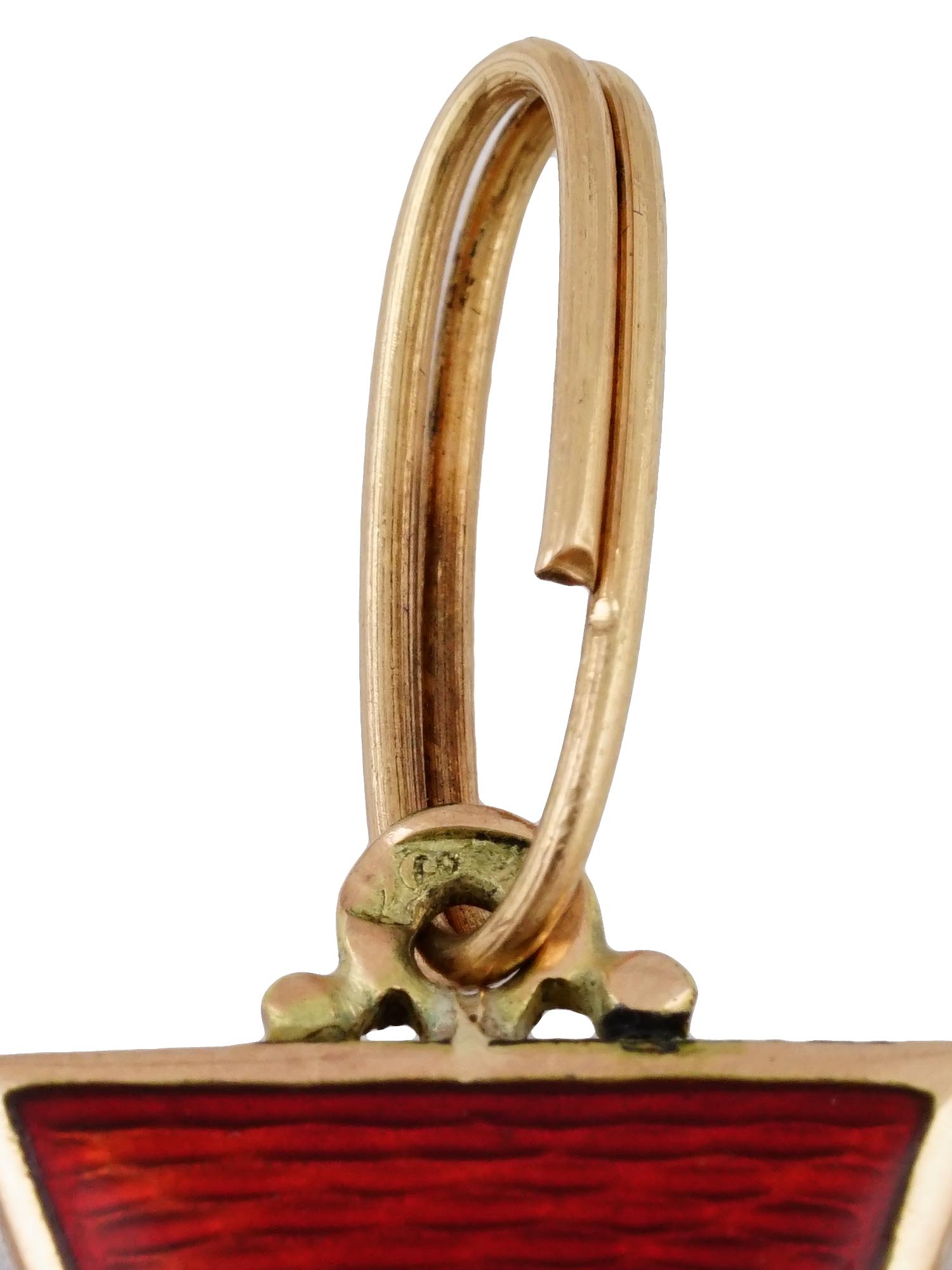 A RUSSIAN ORDER OF ST. ANNA 2ND CLASS IN GOLD, CA. 1900