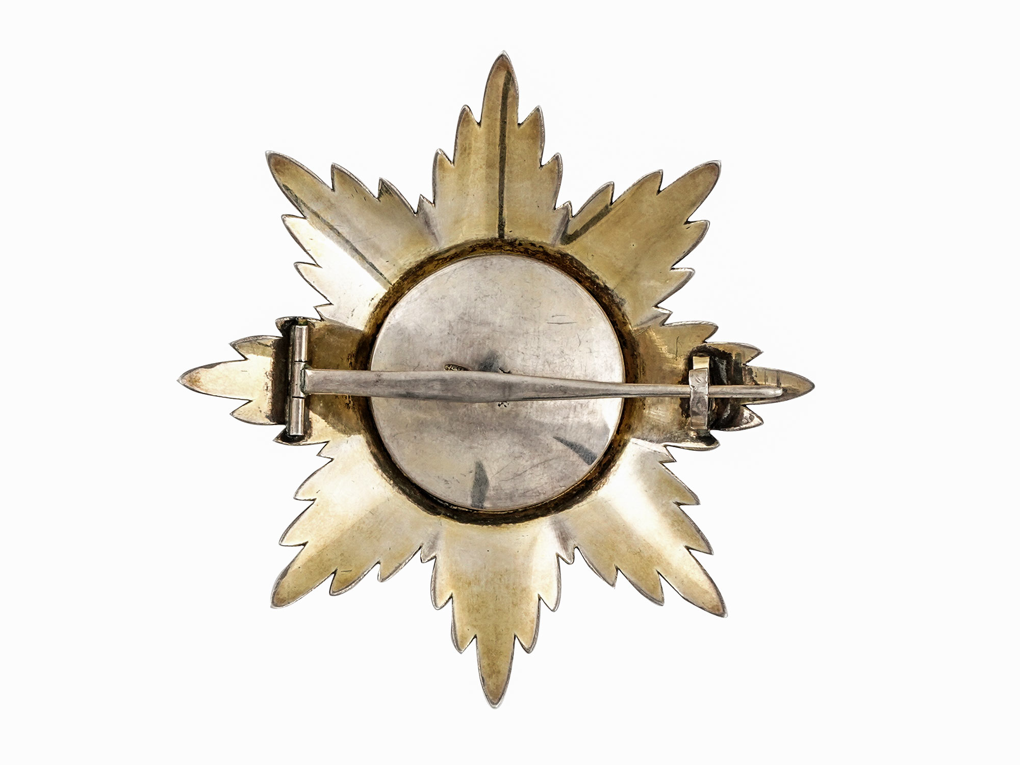 AN IMPERIAL RUSSIAN ORDER OF SAINT STANISLAUS, FIRST CLASS WITH SASH BADGE AND BREAST STAR