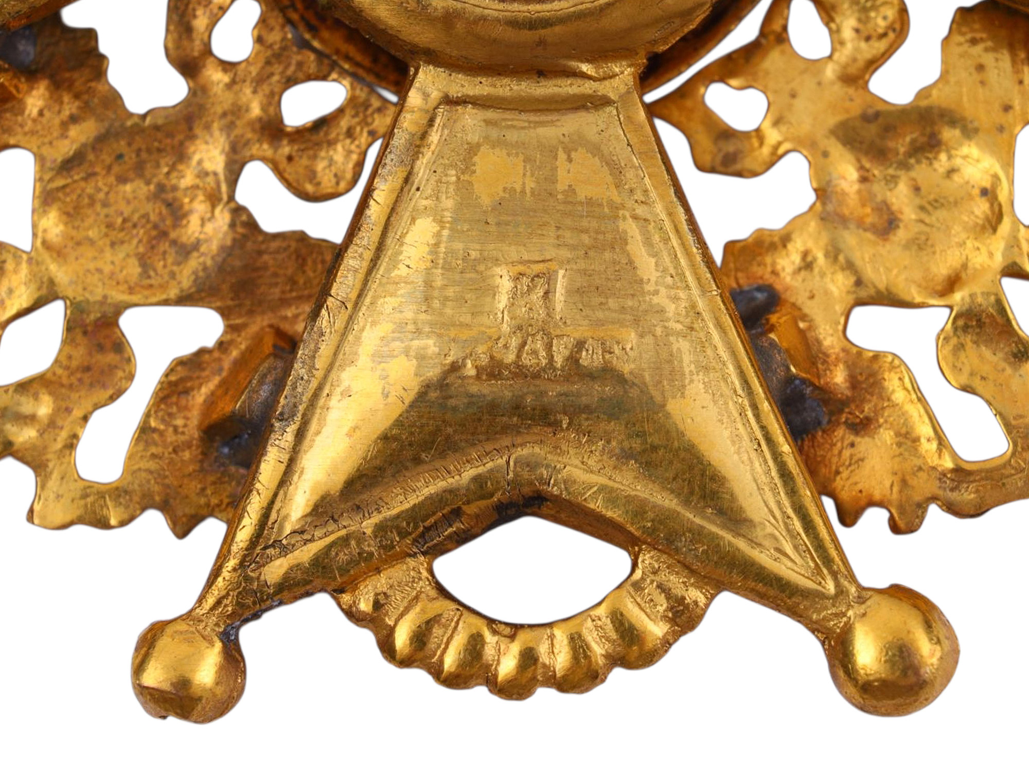 A RUSSIAN ORDER OF ST. STANISLAUS 2ND CLASS CIVIL DIVISION IN GOLD