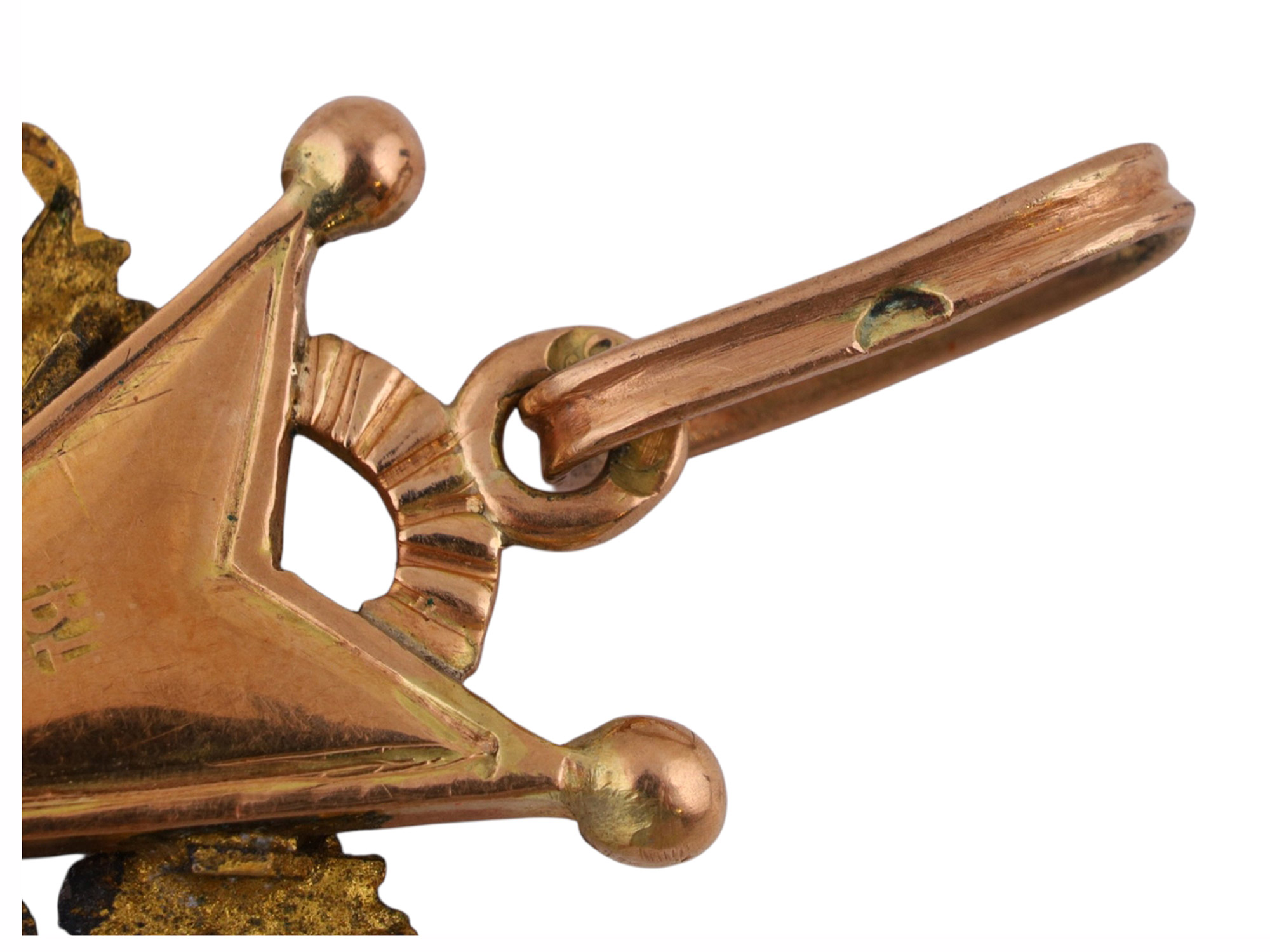 A RUSSIAN ORDER ST. STANISLAUS, 3RD CLASS IN GOLD