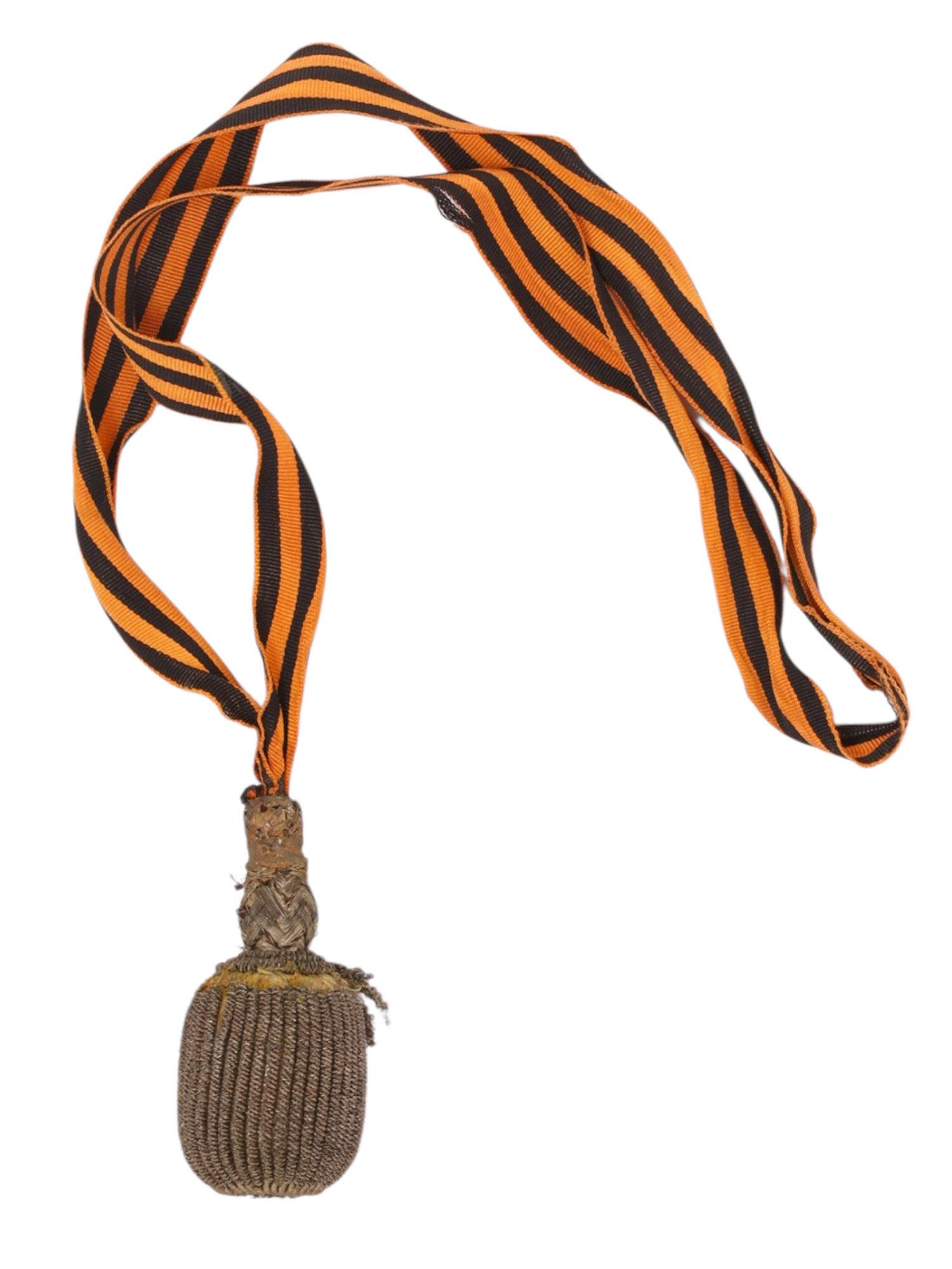 A RUSSIAN ST. GEORGE SWORD KNOT (TEMLYAK) FOR A SWORD OR SHASHKA, CIRCA 1900