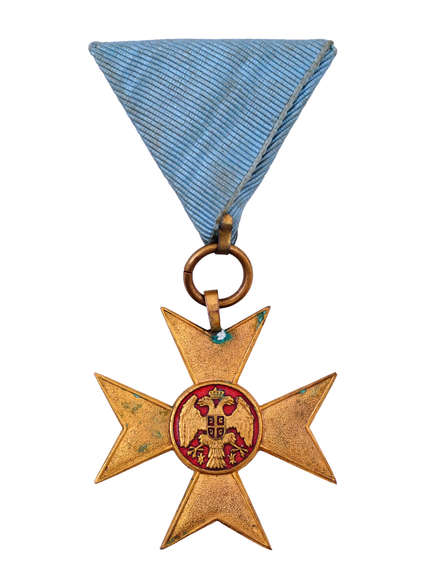 FOUR IMPERIAL RUSSIAN DECORATIONS AND A COCARDE, CA. 1914