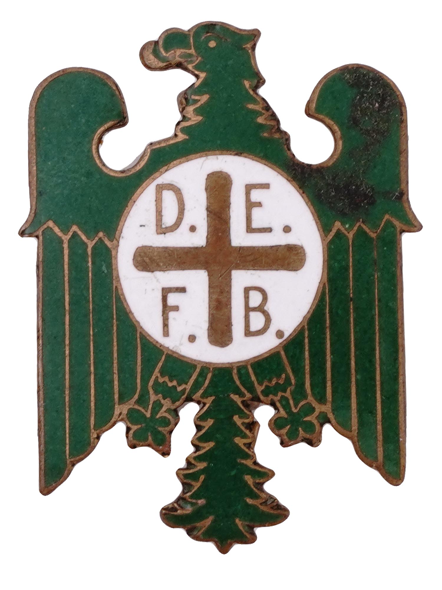 A 1915 GERMAN PROTESTANT WOMENS ASSOCIATION (DEUTSCHER EVANGELISCHE FRAUENBUND) PINBACK