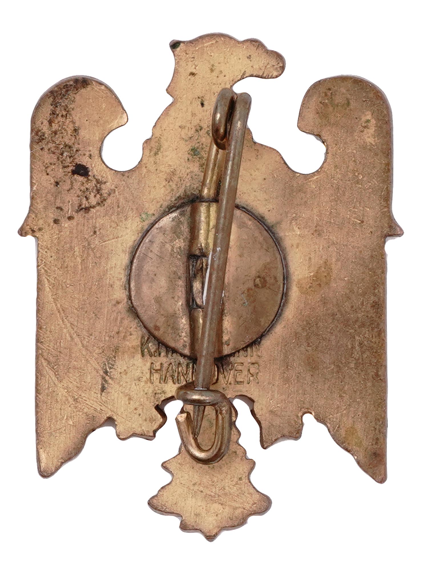 A 1915 GERMAN PROTESTANT WOMENS ASSOCIATION (DEUTSCHER EVANGELISCHE FRAUENBUND) PINBACK