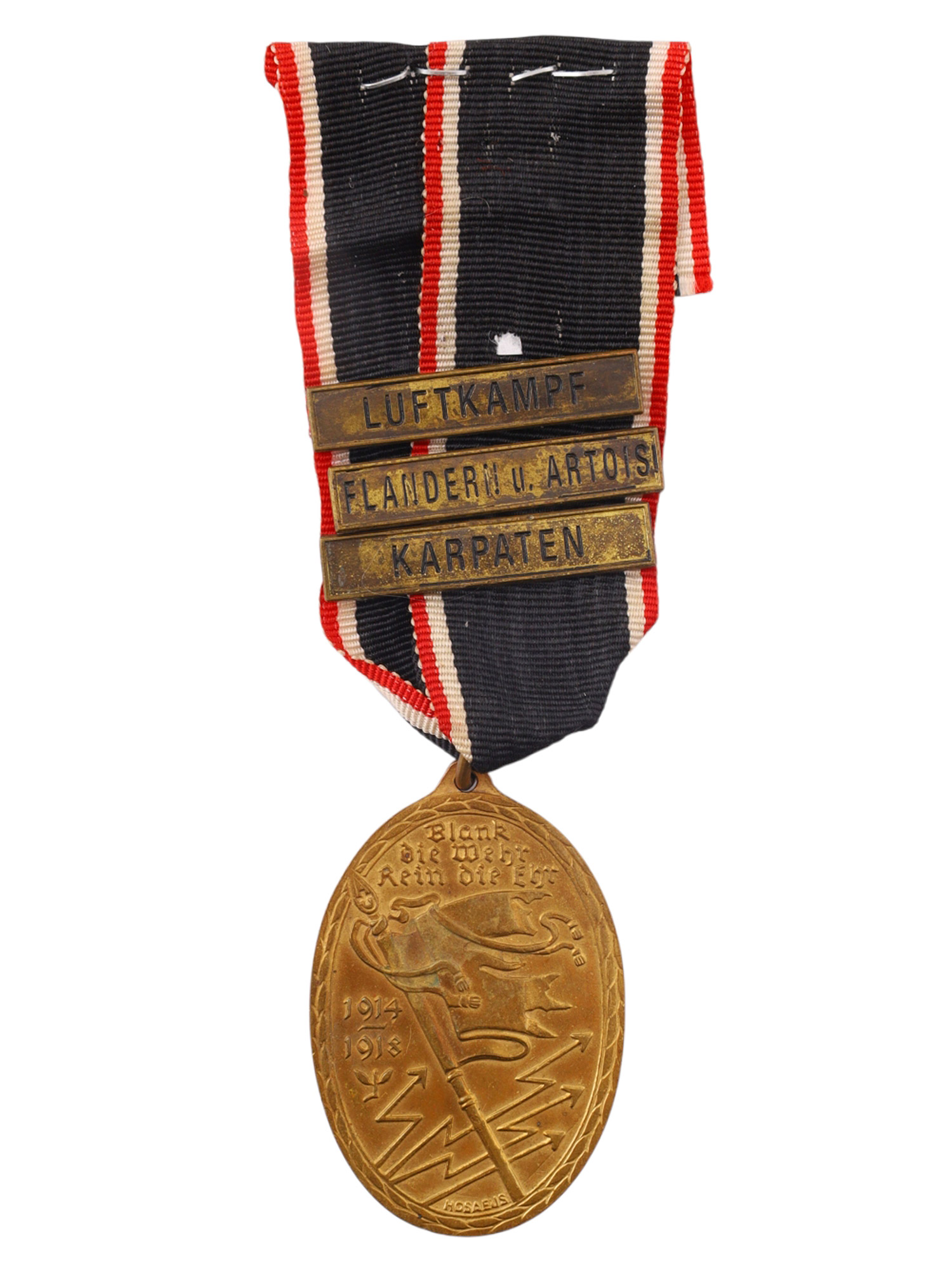 A GERMAN KYFFHÄUSER VETERANS ASSOCIATION MEDAL WITH THREE CAMPAIGN BARS
