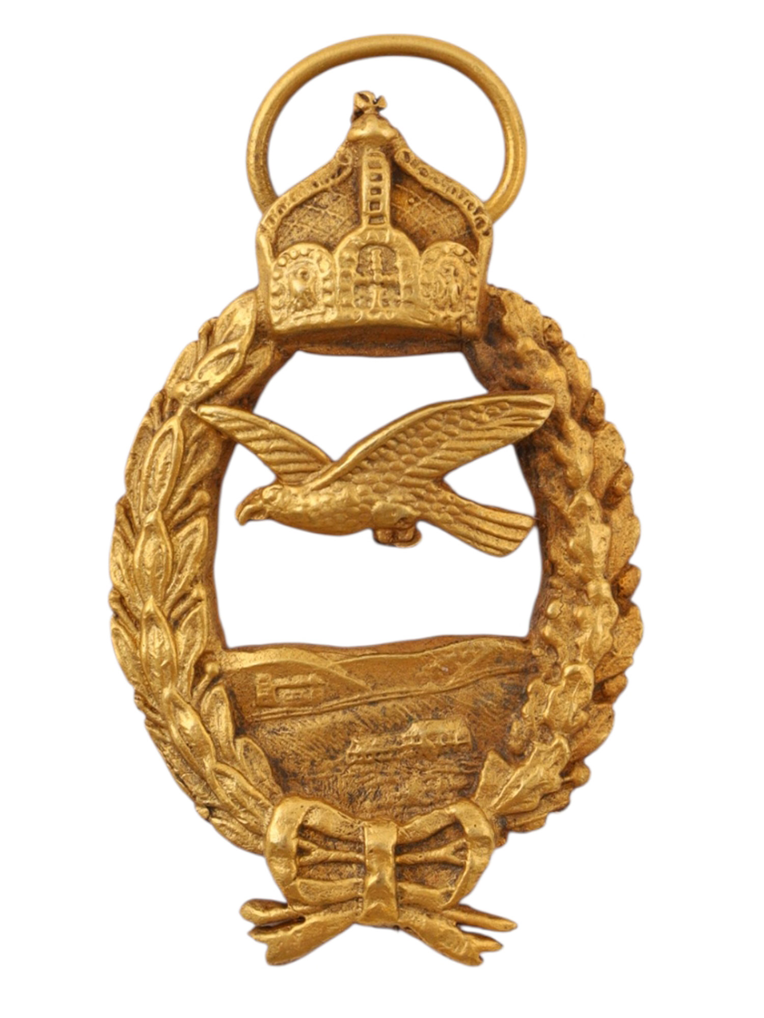 A WWI GERMAN NAVAL PILOT RETIRED SERVICE PRINZEN 800 BADGE