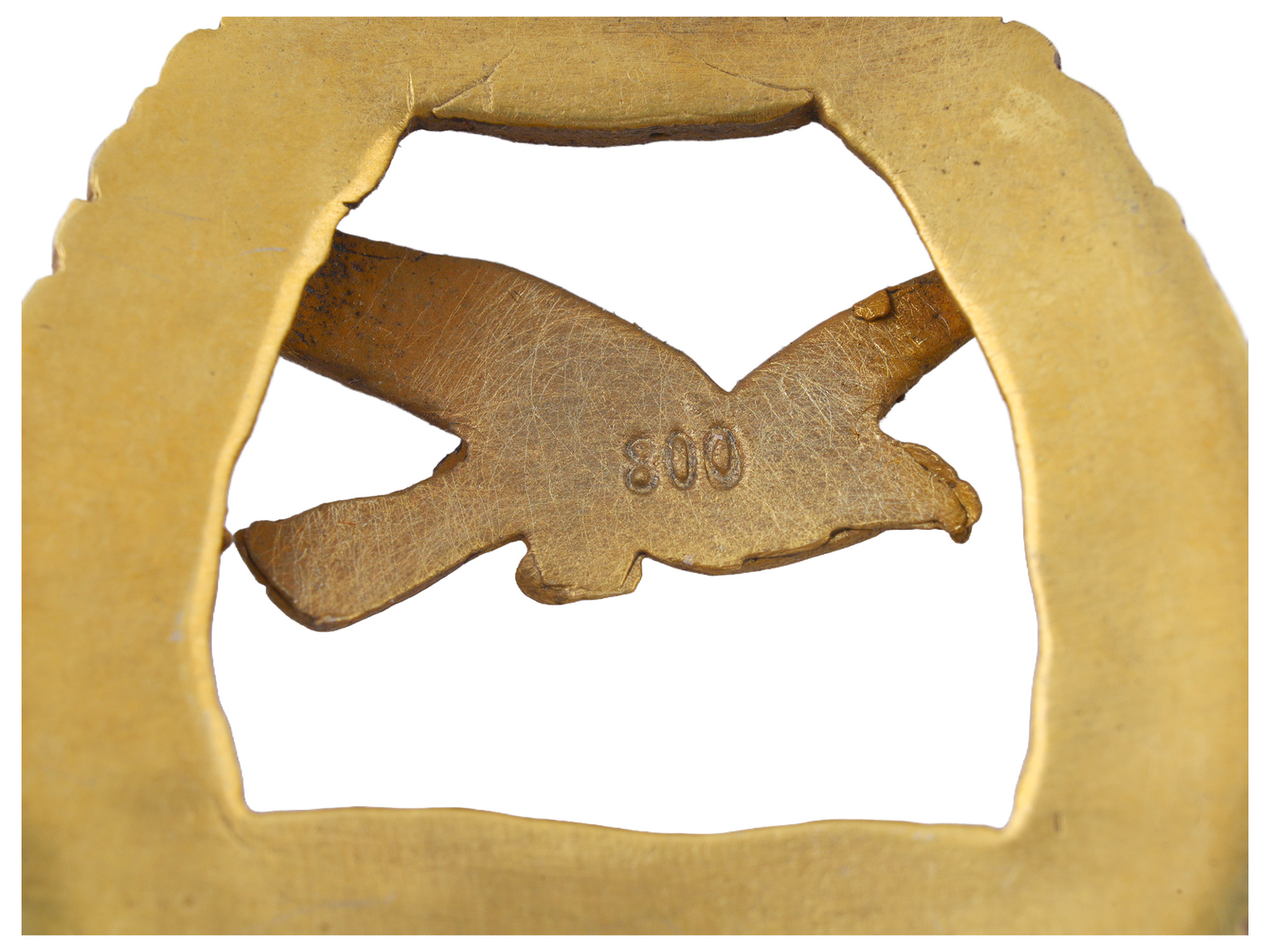 A WWI GERMAN NAVAL PILOT RETIRED SERVICE PRINZEN 800 BADGE