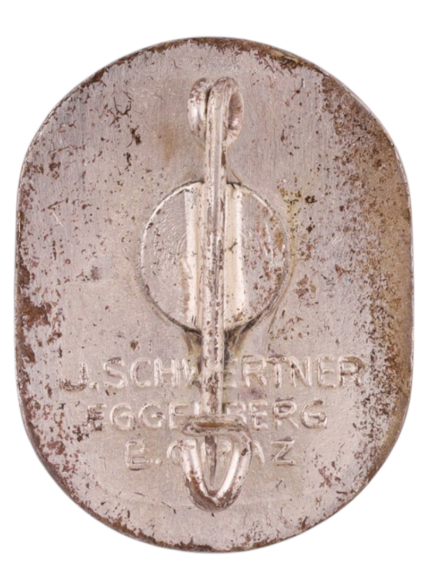 A GERMAN VETERANS ASSOCIATION ENAMELED MEMBERSHIP BADGE, CIRCA 1920S–1930S