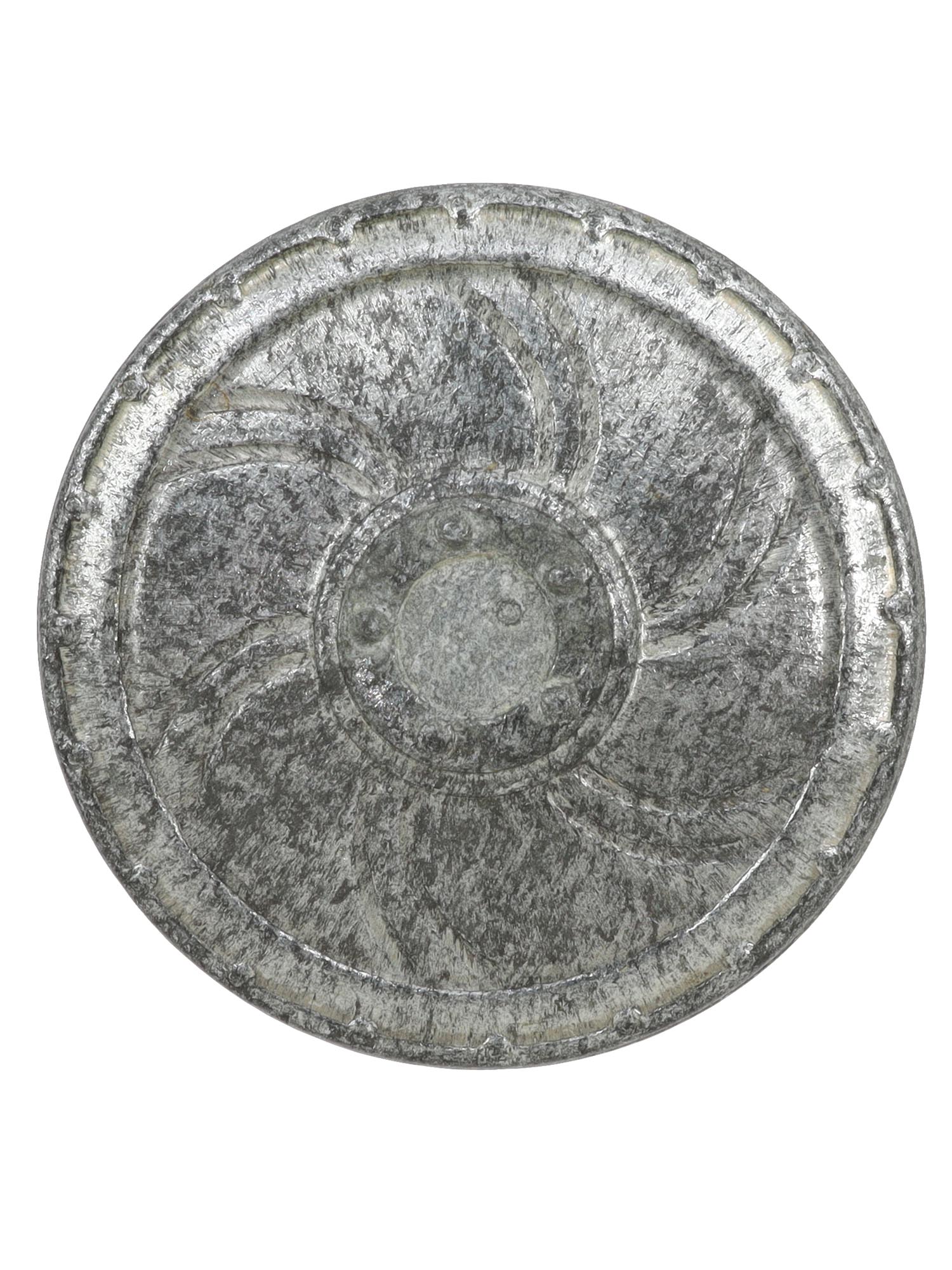 A GERMAN WWII GERMANIC THURINGIAN SHIELD TINNIE BADGE