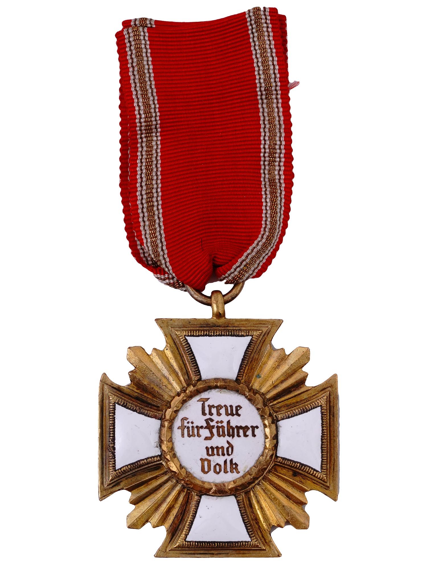 A NAZI GERMANY NSDAP 25-YEAR LONG SERVICE BADGE