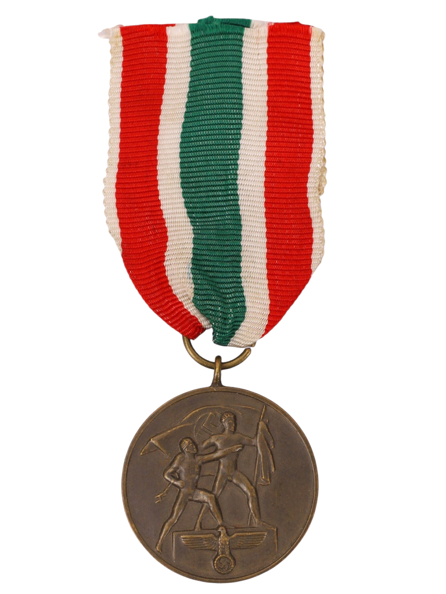 A WW2 GERMAN RETURN OF MEMEL COMMEMORATIVE MEDAL, C. 1939