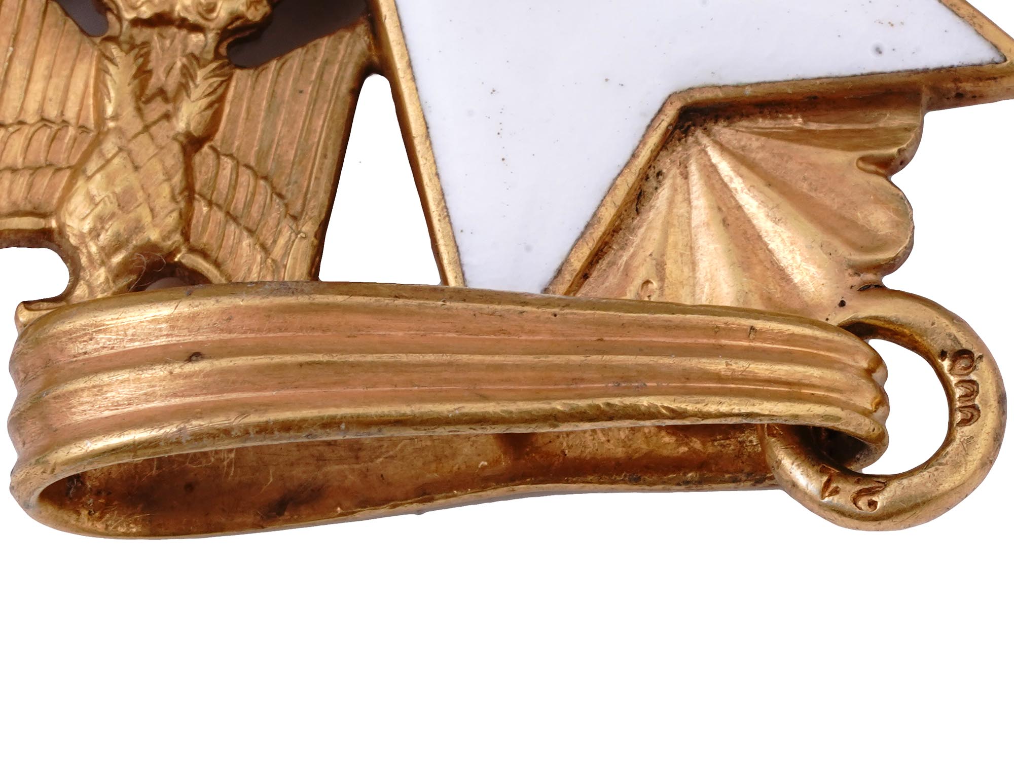 AN ORDER OF THE GERMAN EAGLE, III CLASS CROSS WITH SWORDS, TYPE I, BY DESCHLER & SOHN, MUNICH