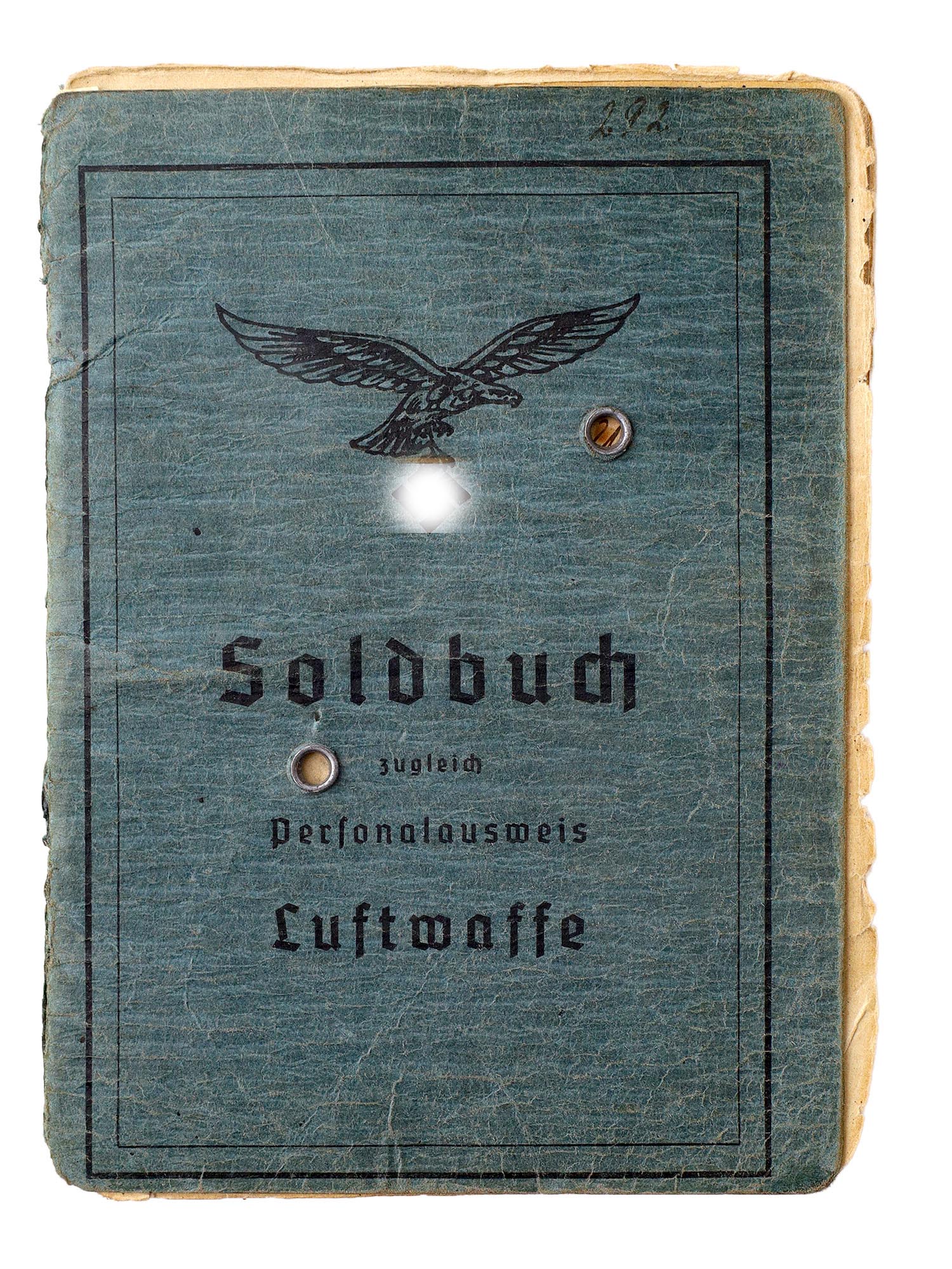 A LUFTWAFFE SOLDBUCH AND PERSONALAUSWEIS TO JOHANN WIESNIEWSKI, COMBAT AIRCREW NCO, 1939–1942