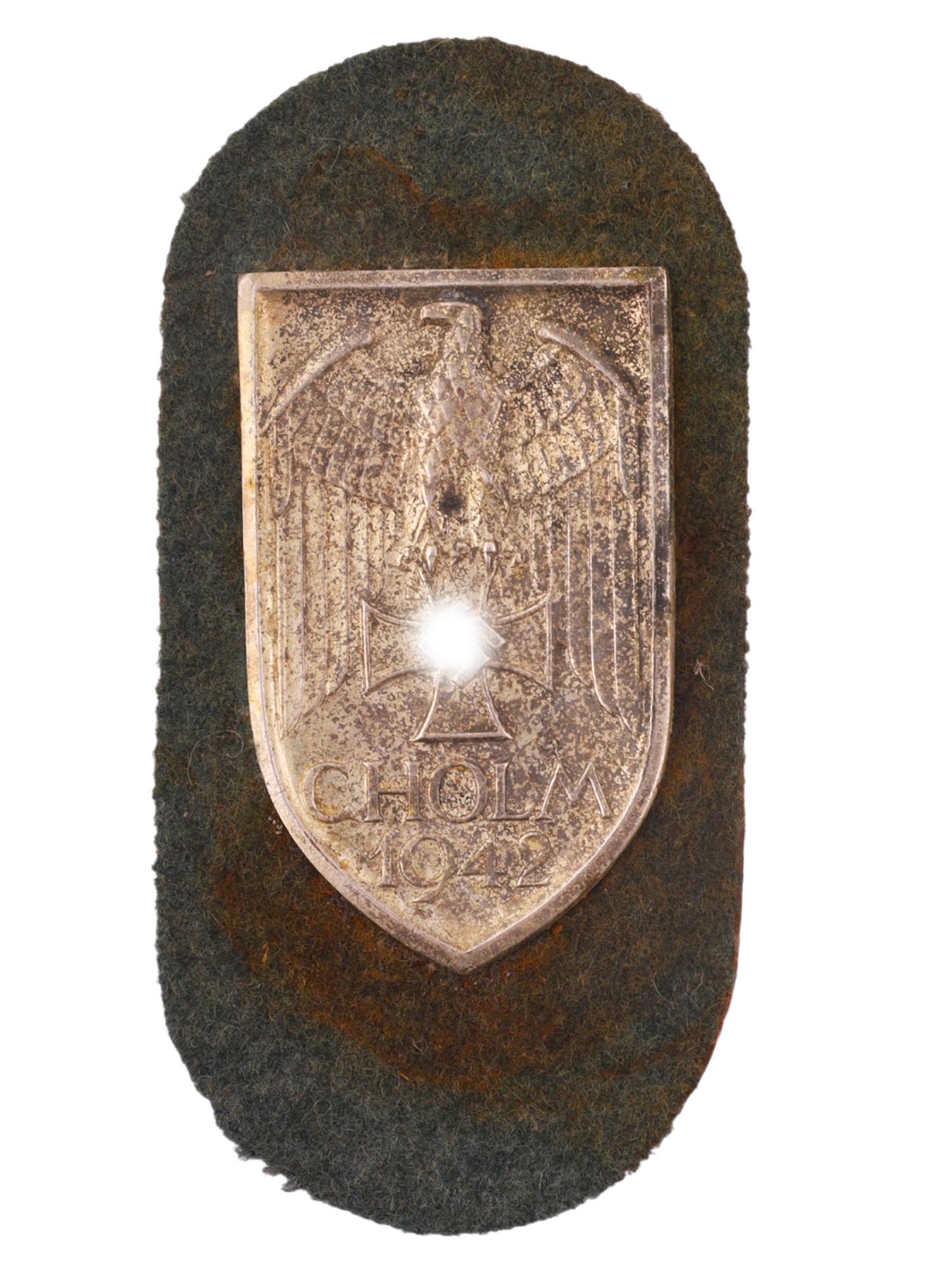 A GERMAN CHOLM SHIELD (CHOLMSCHILD), 1942, THIRD REICH PERIOD