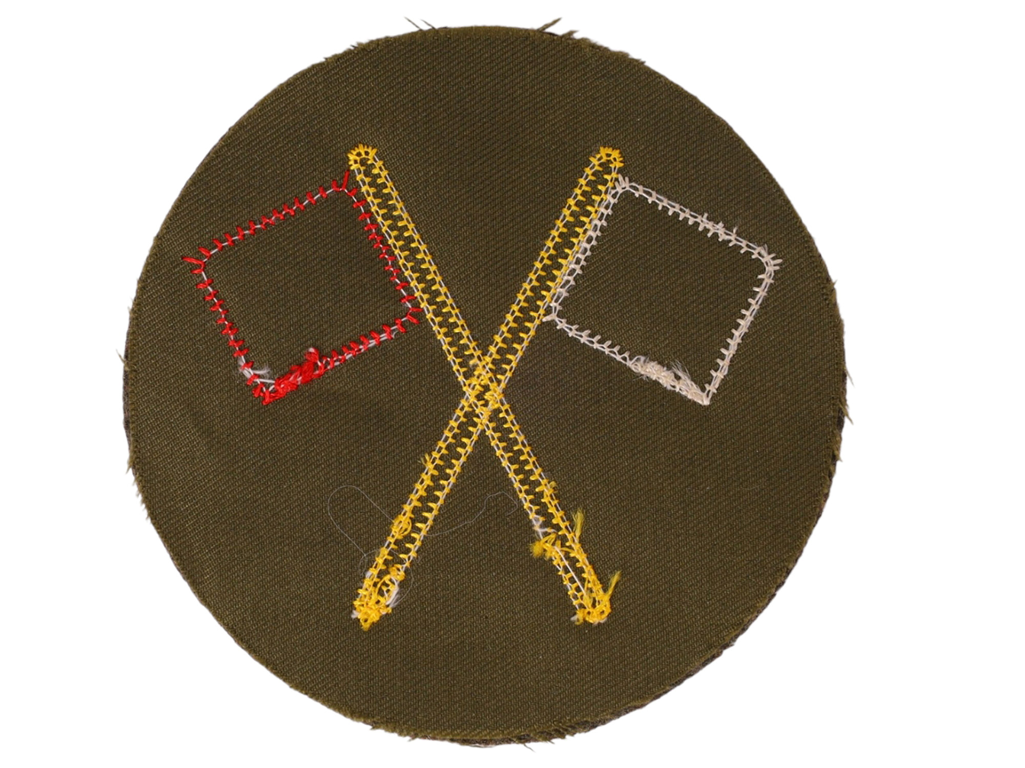 A GERMAN MILITARY MANEUVER CONTROL SLEEVE BADGE, WWI