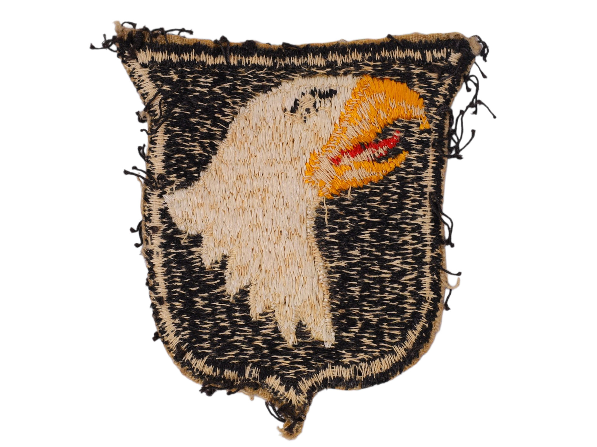 A WW2 AMERICAN 101ST AIRBORNE DIVISION EAGLE PATCH, C. 1940S