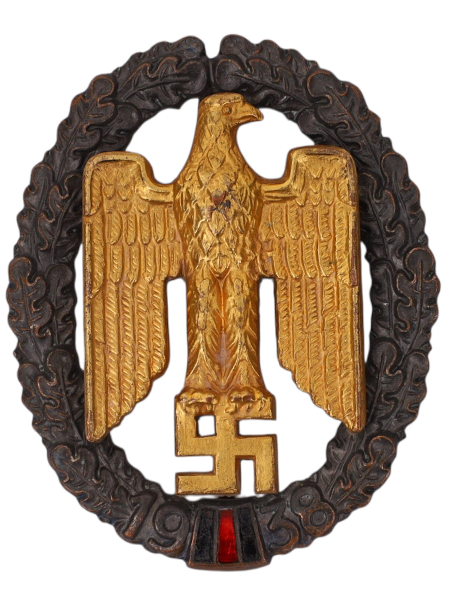 A GERMAN WWII GENERAL ASSAULT BADGE (ALLGEMEINES STURMABZEICHEN)