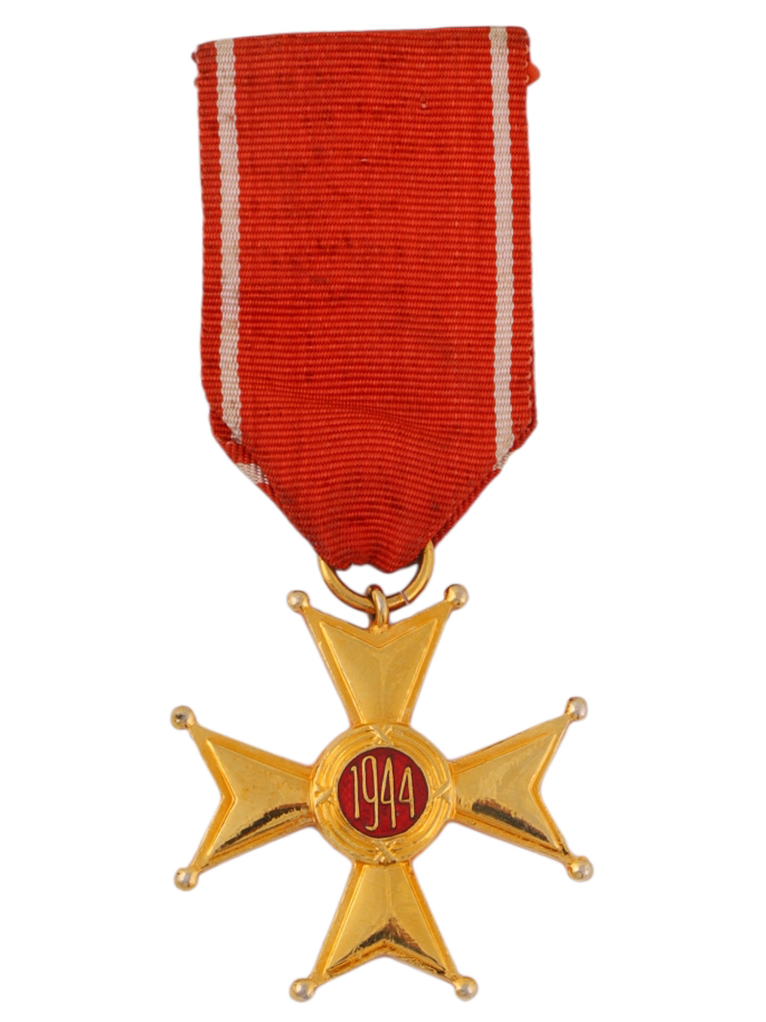 A POLISH ORDER OF POLONIA RESTITUTA (ORDER OF REBIRTH OF POLAND), KNIGHT'S CROSS, CASED