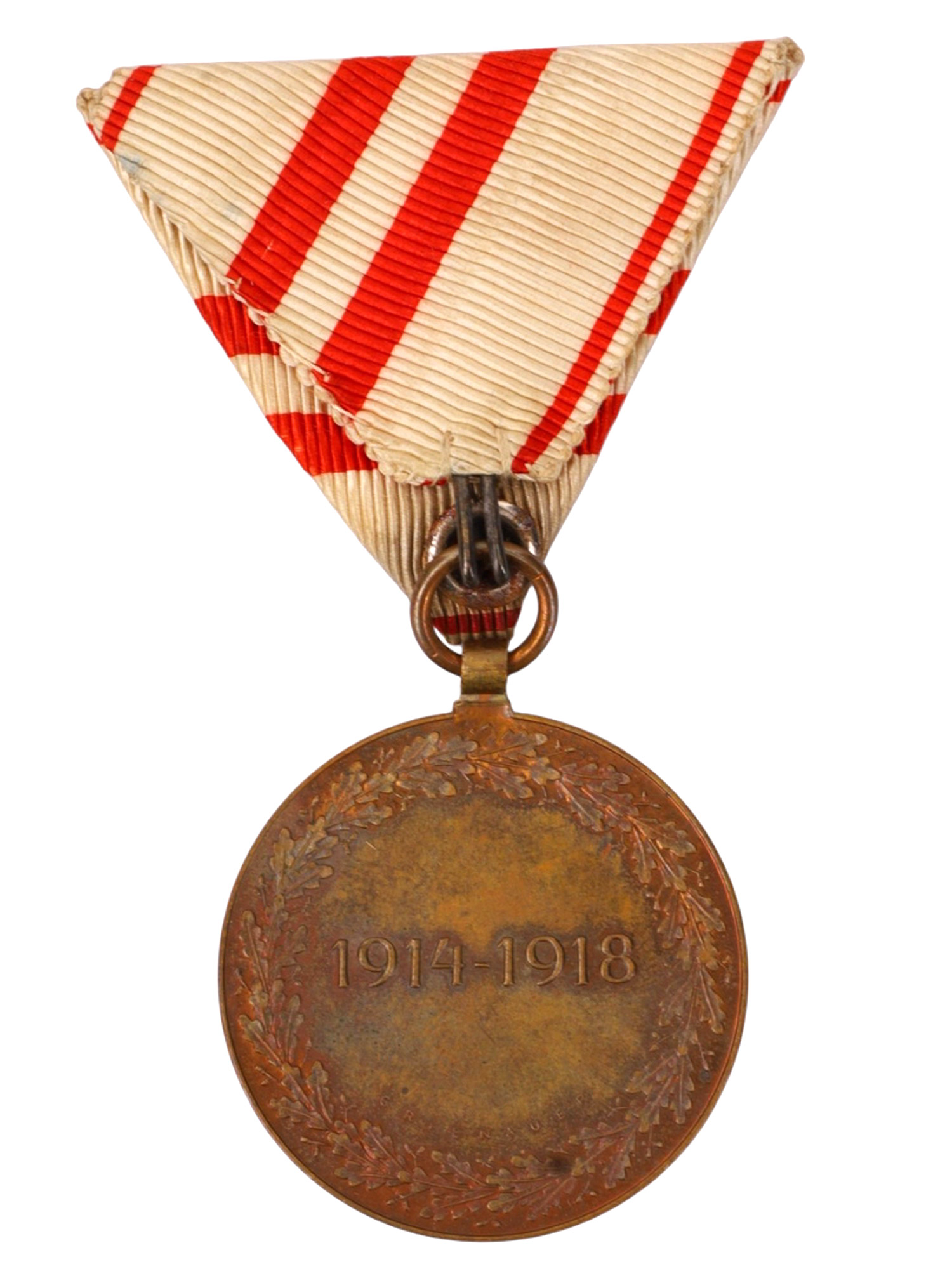 A WW1 AUSTRIAN 'FUR OSTERREICH 1914-1918' MEDAL, C. 1933