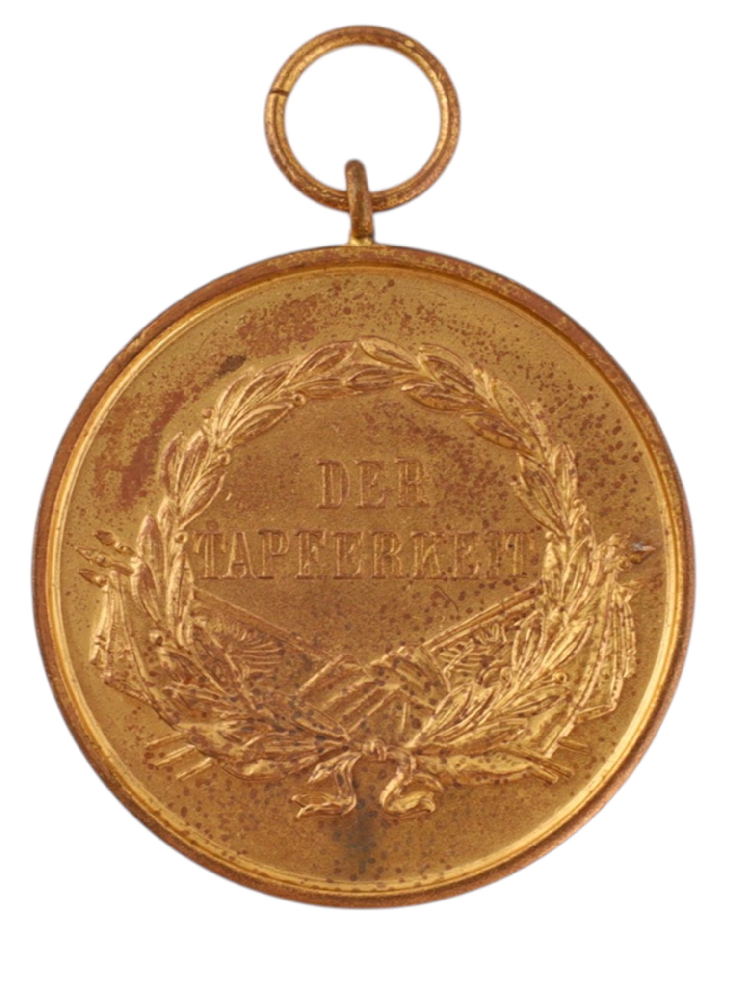 AN AUSTRO-HUNGARIAN GOLDEN MEDAL FOR BRAVERY, C. 1866 - 1917