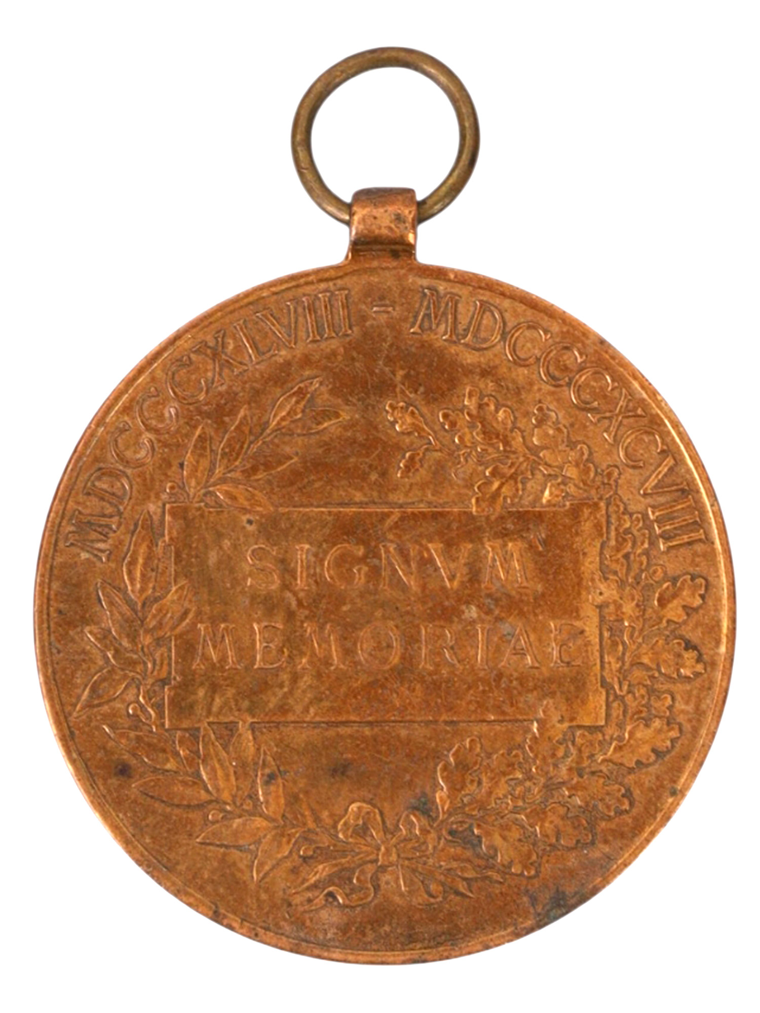 AN AUSTRO-HUNGARIAN IMPERIAL FRANZ JOSEPH I JUBILEE MEDAL, 1898