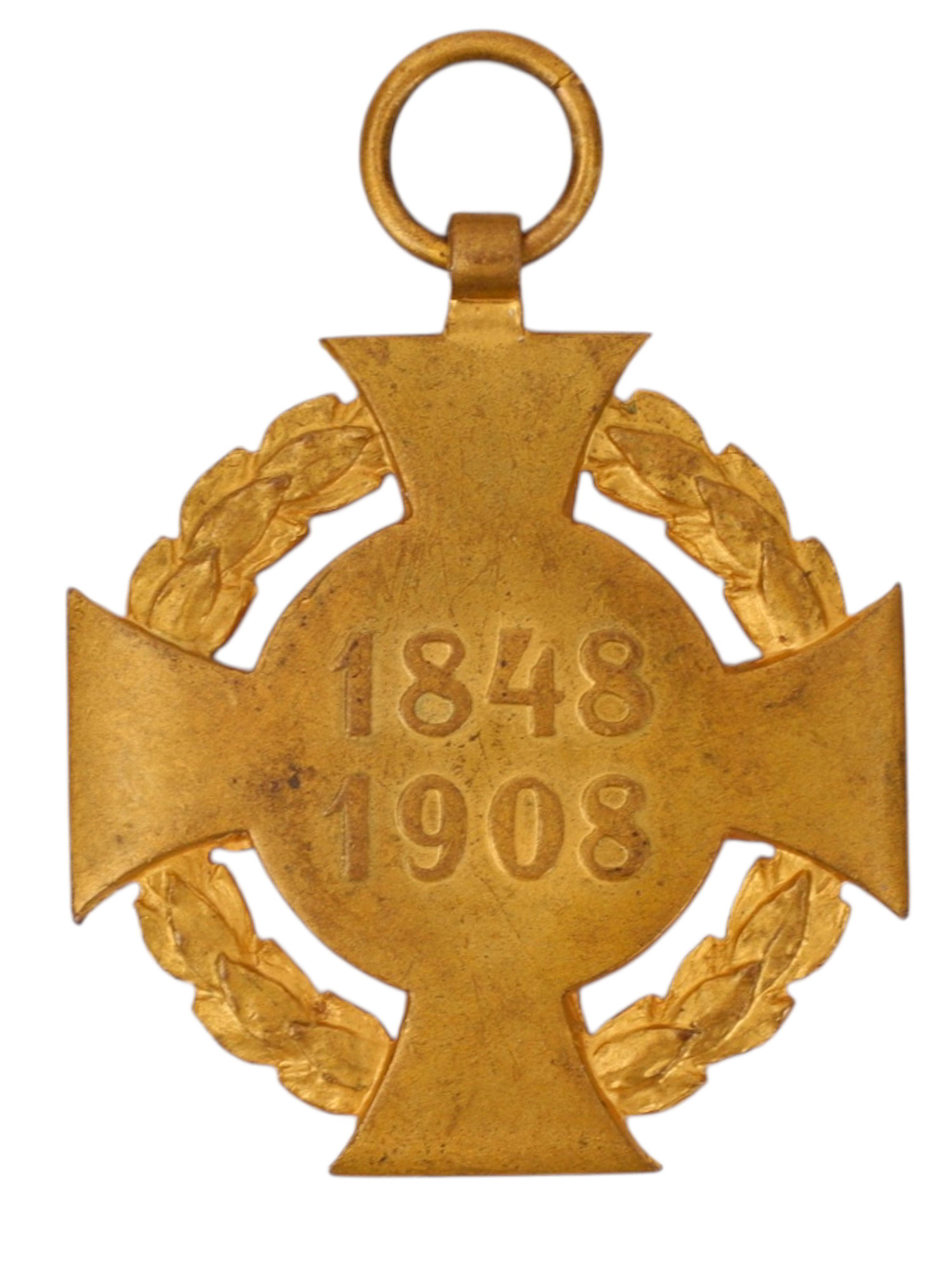 AN AUSTRO-HUNGARIAN EMPEROR FRANZ JOSEPH I COMMEMORATIVE MEMORIAL MEDAL, 1916