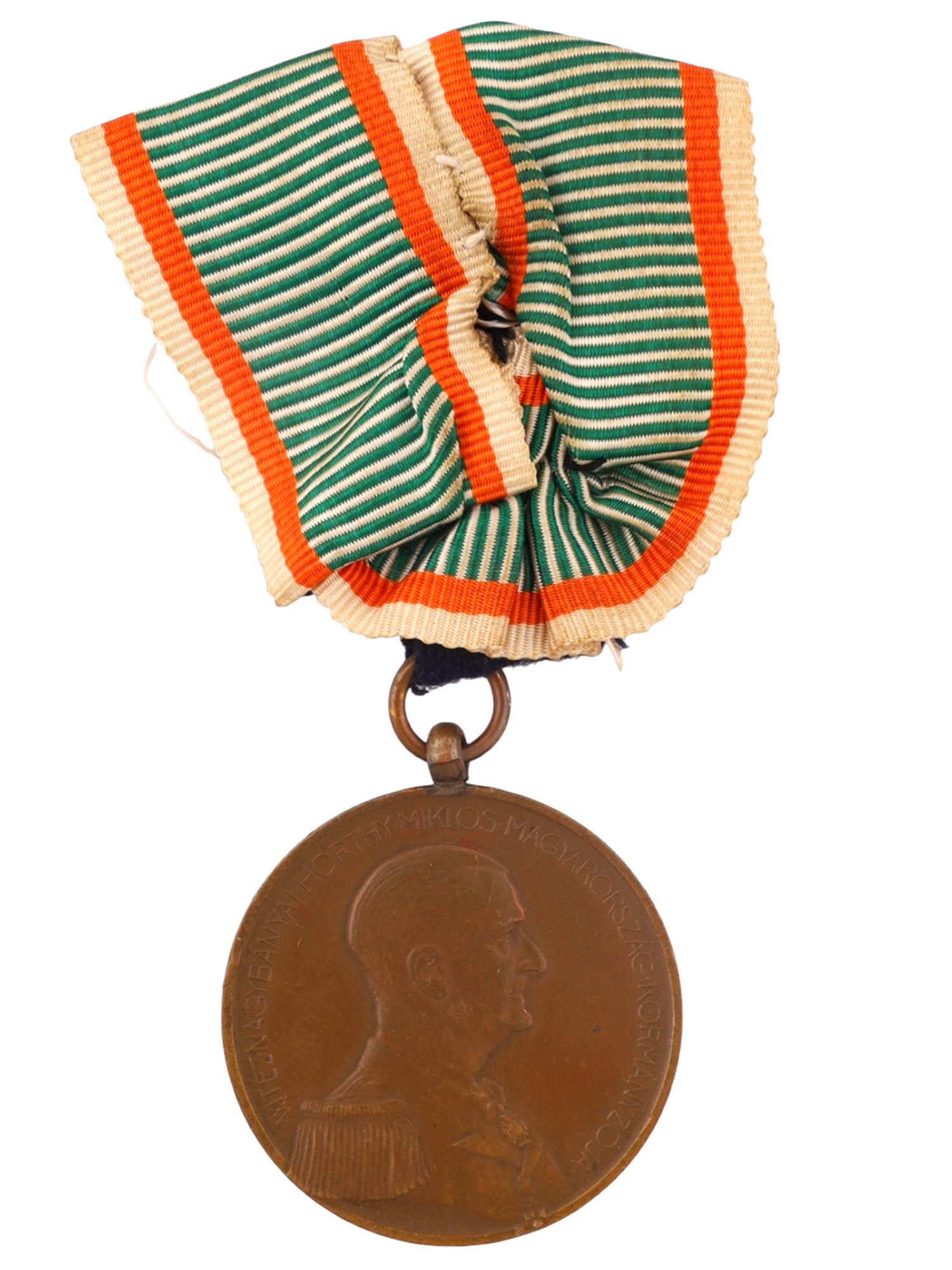 A HUNGARIAN VITÉZ COMMEMORATIVE MEDAL, REGENT MIKLÓS HORTHY PERIOD