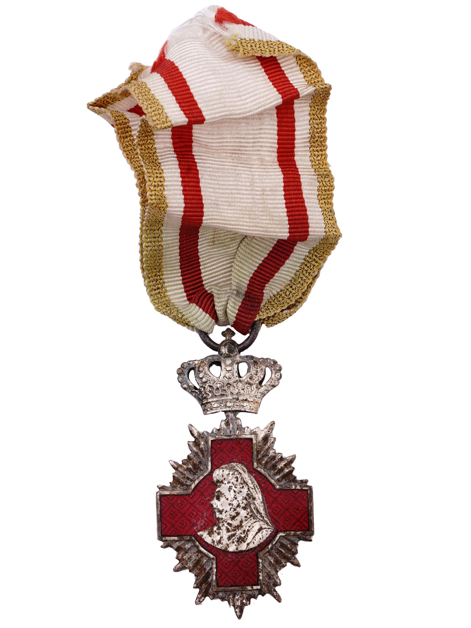 A PRE-WW1 ROMANIAN SANITARY MERIT MEDAL, 1913