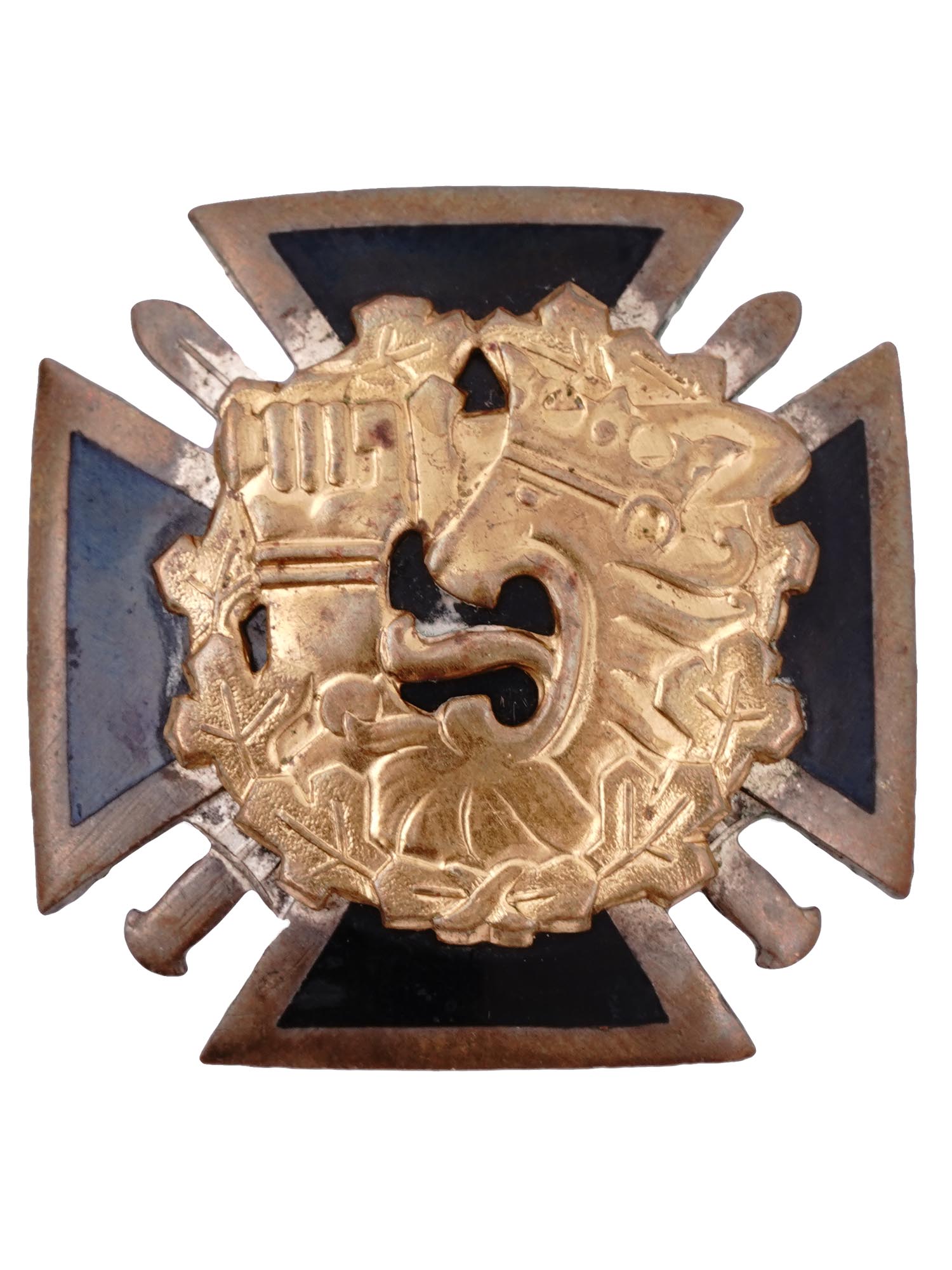 A FINNISH ARMY OFFICER SCHOOL GRADUATION BADGE