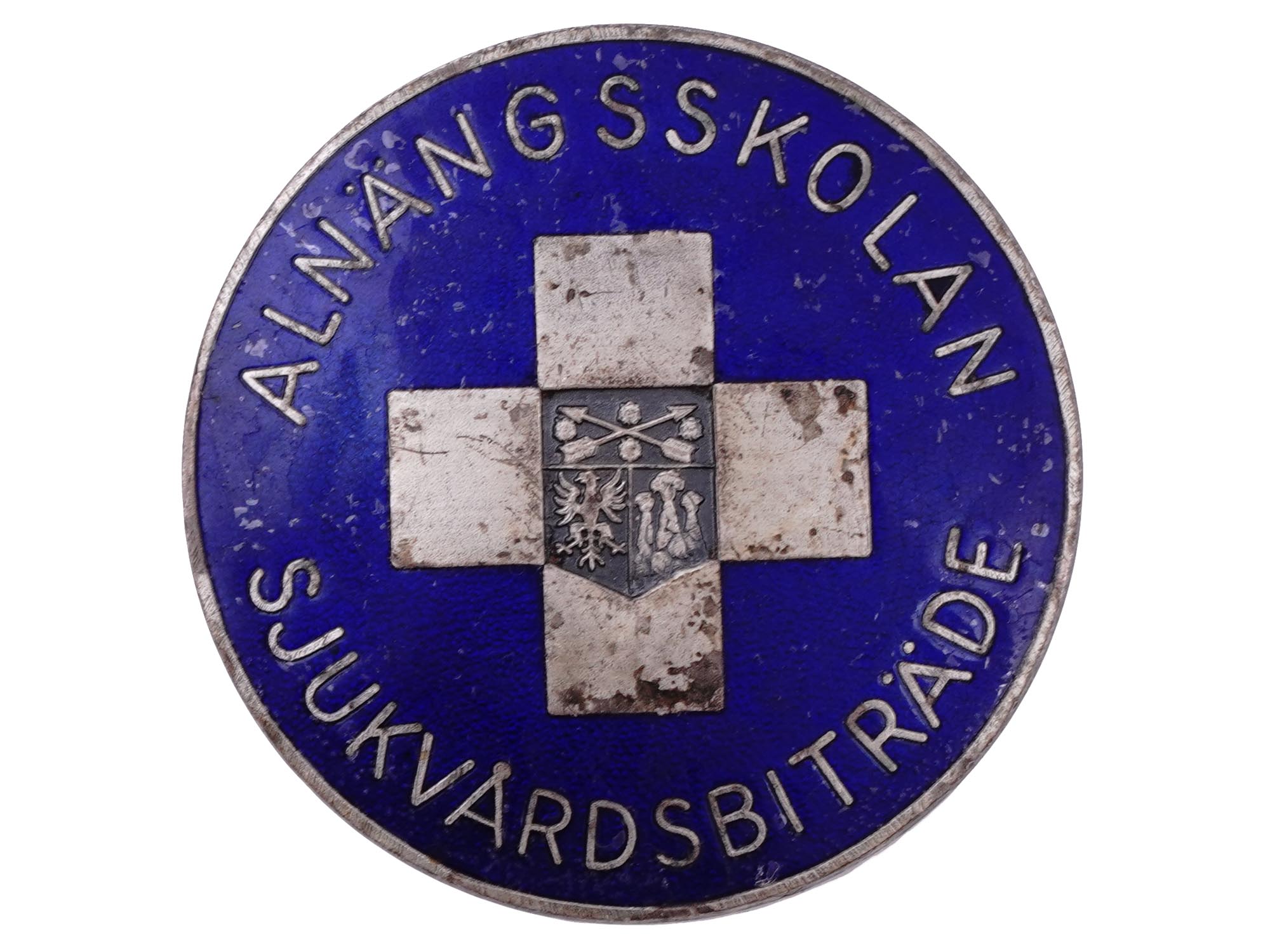 A SWEDISH NURSING PIN BROOCH, EARLY 20TH CEN.