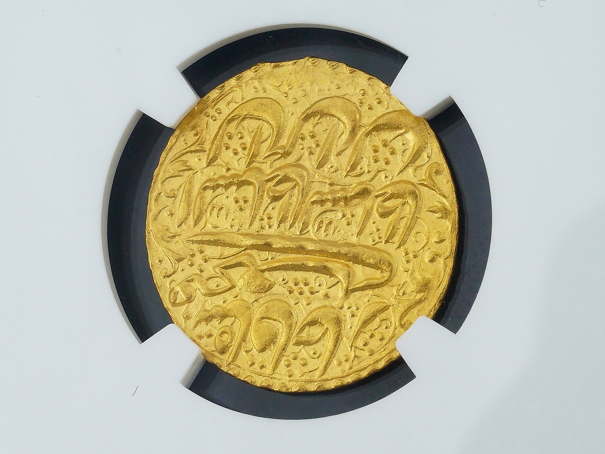 AH1240(1825) IRAN QAJAR, FATH 'ALI SHAH TEHRAN, ERROR DATE "1204" TOMAN COIN