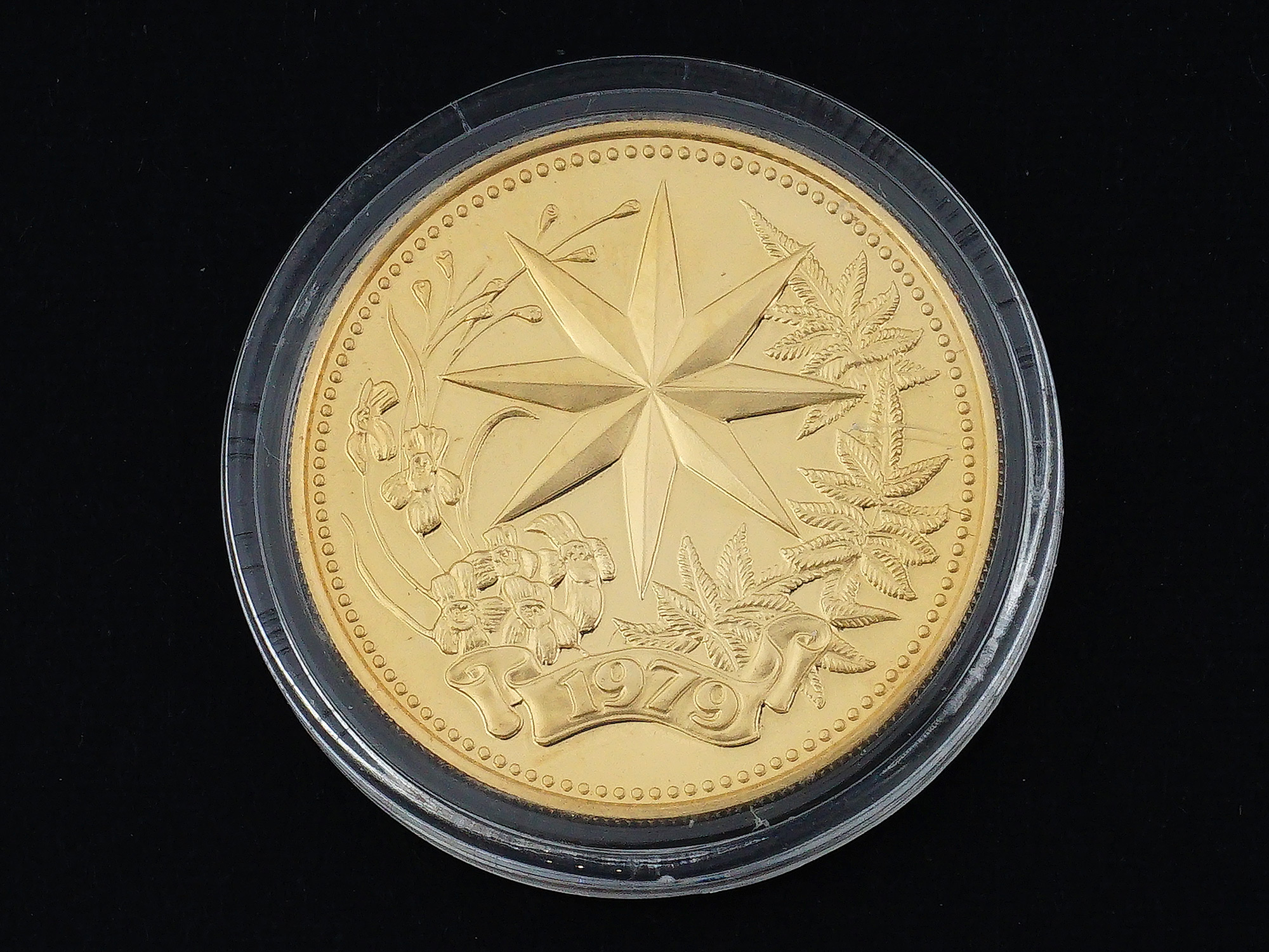 BELIZE 100 DOLLARS KM# 59 1979FM (U) COIN