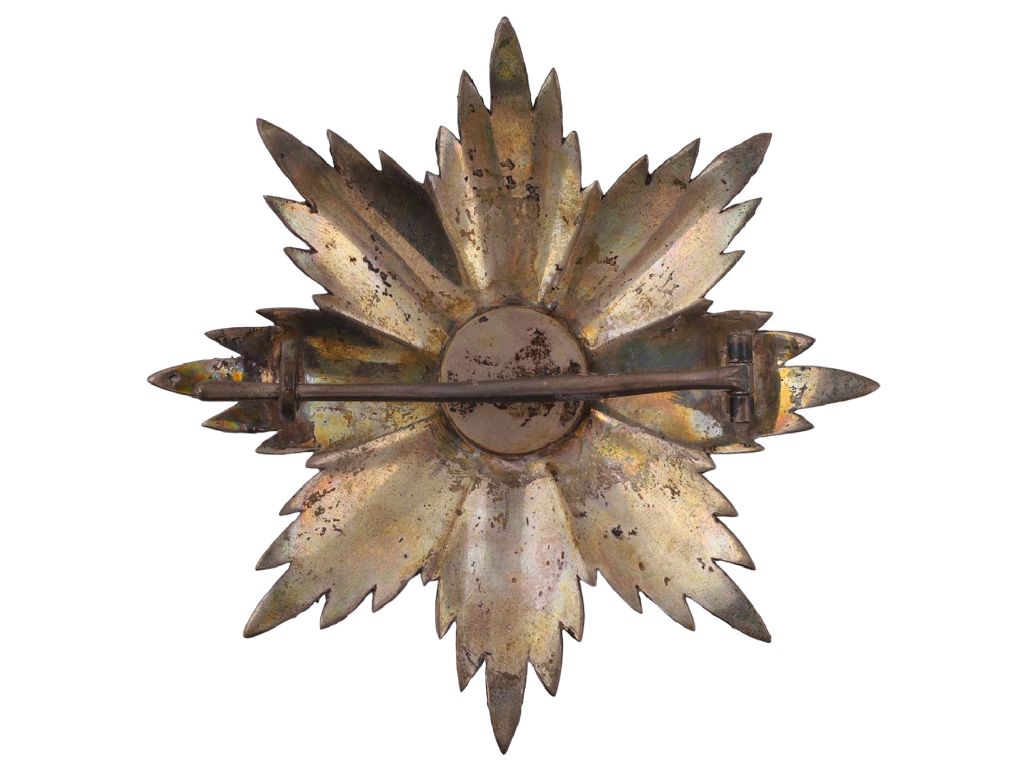 AN ORDER OF SAINTS MAURICE AND LAZARUS, GRAND CROSS BREAST STAR, KINGDOM OF ITALY