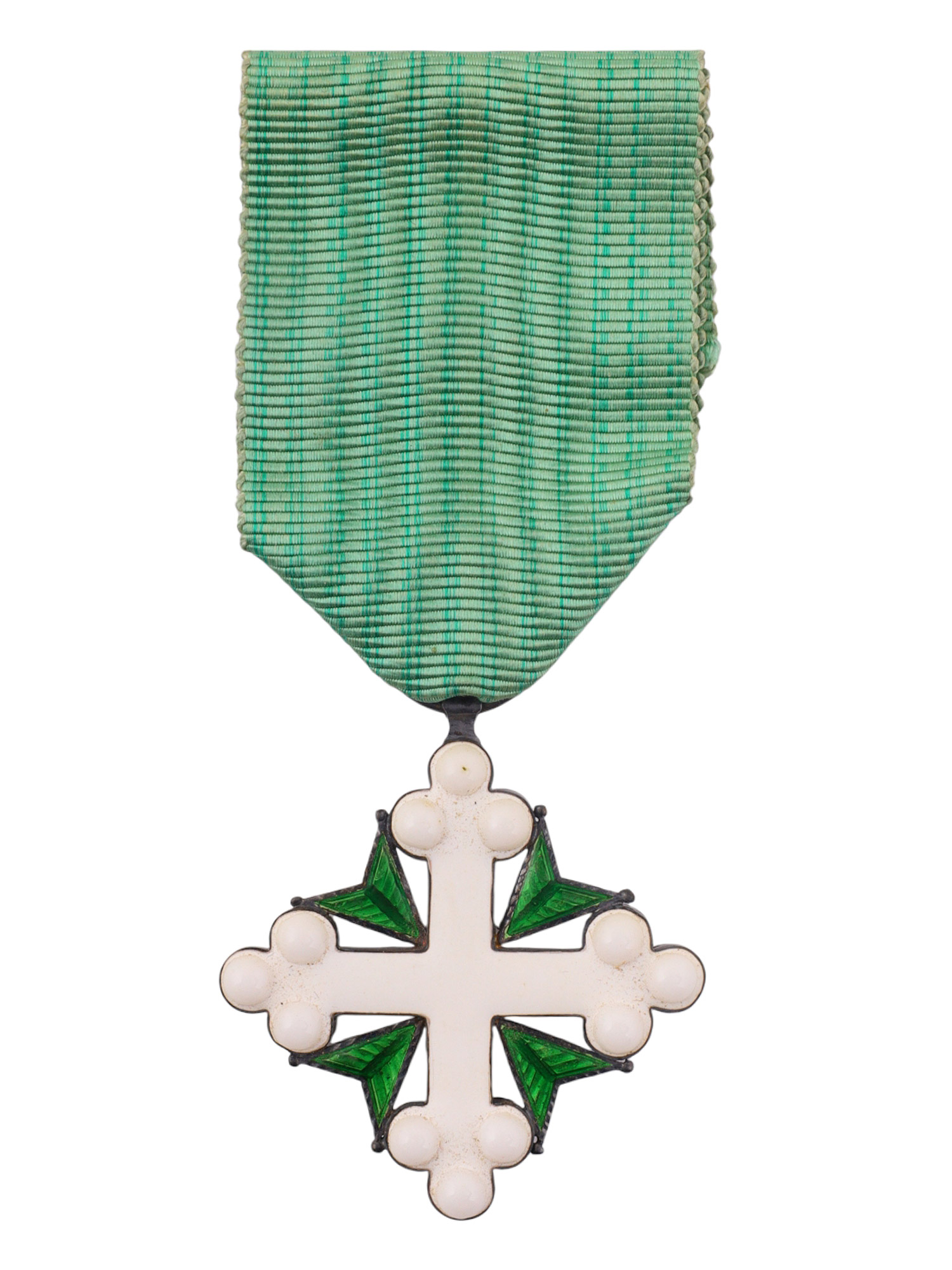 AN ITALIAN ORDER OF SAINT LAZARUS, KNIGHT'S CROSS, IN ORIGINAL CASE