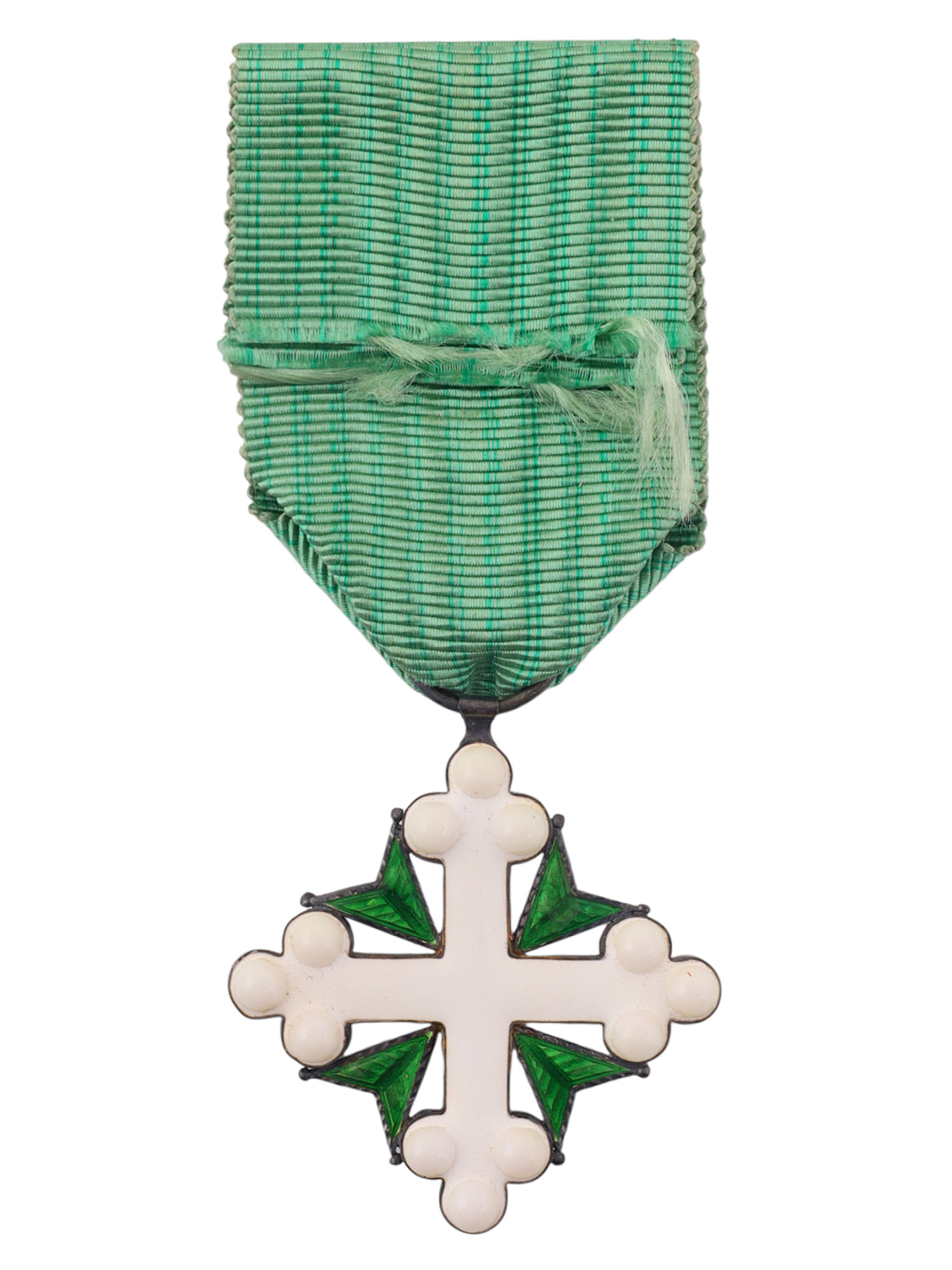 AN ITALIAN ORDER OF SAINT LAZARUS, KNIGHT'S CROSS, IN ORIGINAL CASE