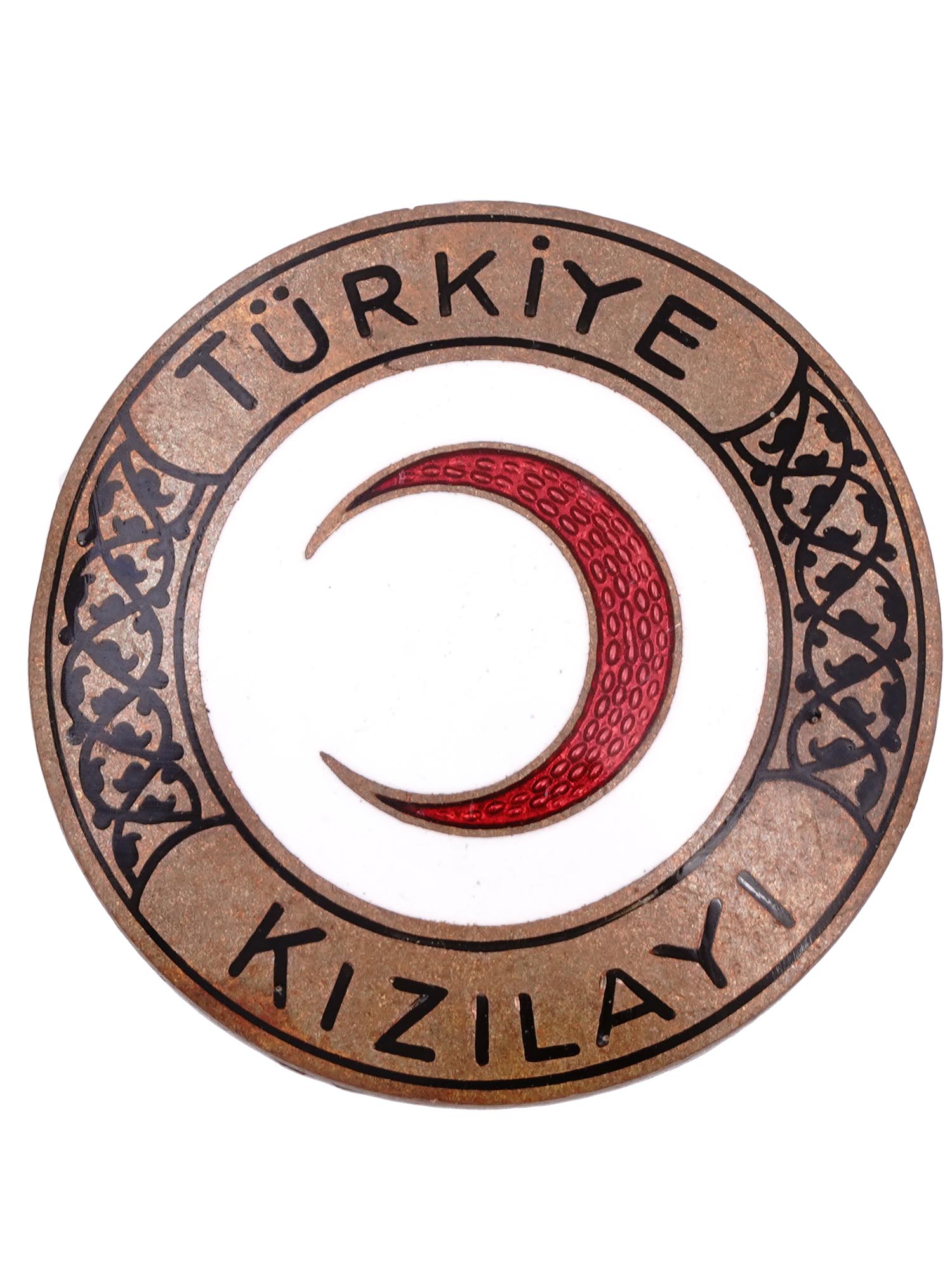 A WW1 TURKISH RED CRESCENT NURSE BROOCH