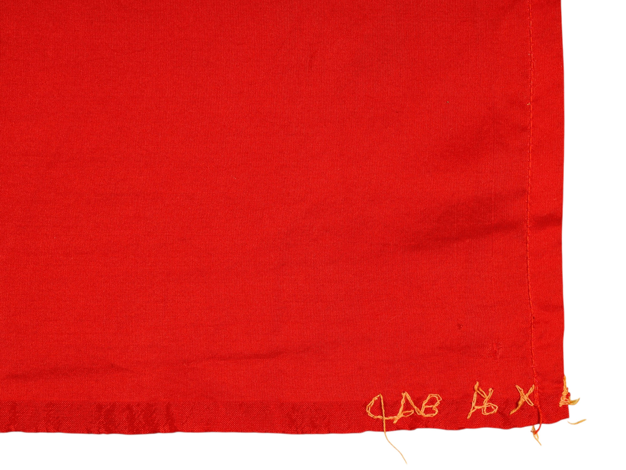 A CHINESE COMMUNIST FLAG, "RED ARMY WOMEN’S ARMY", WWII PERIOD