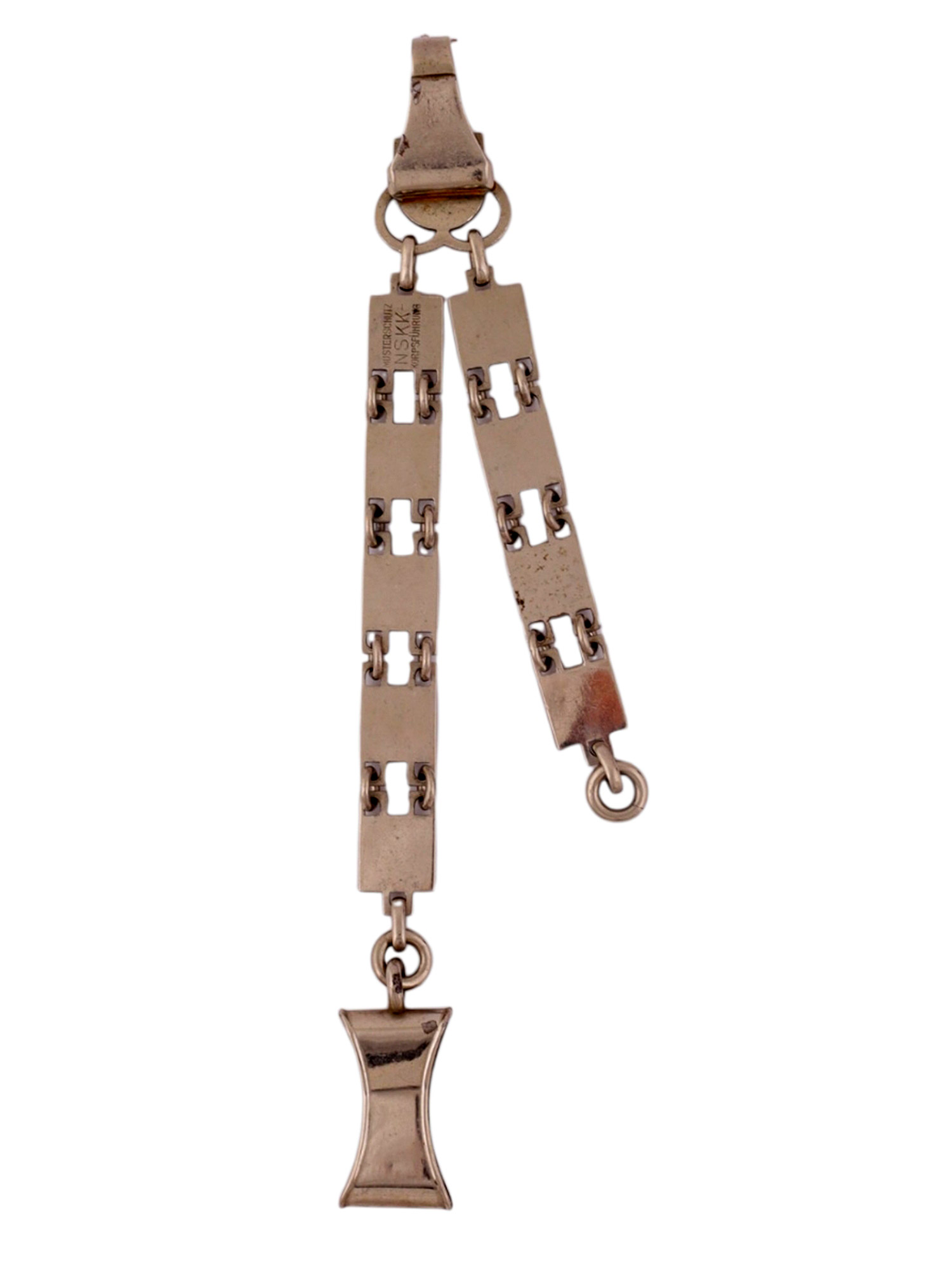 A NSKK M1936 DAGGER HANGER (CHAIN TYPE), THIRD REICH PERIOD