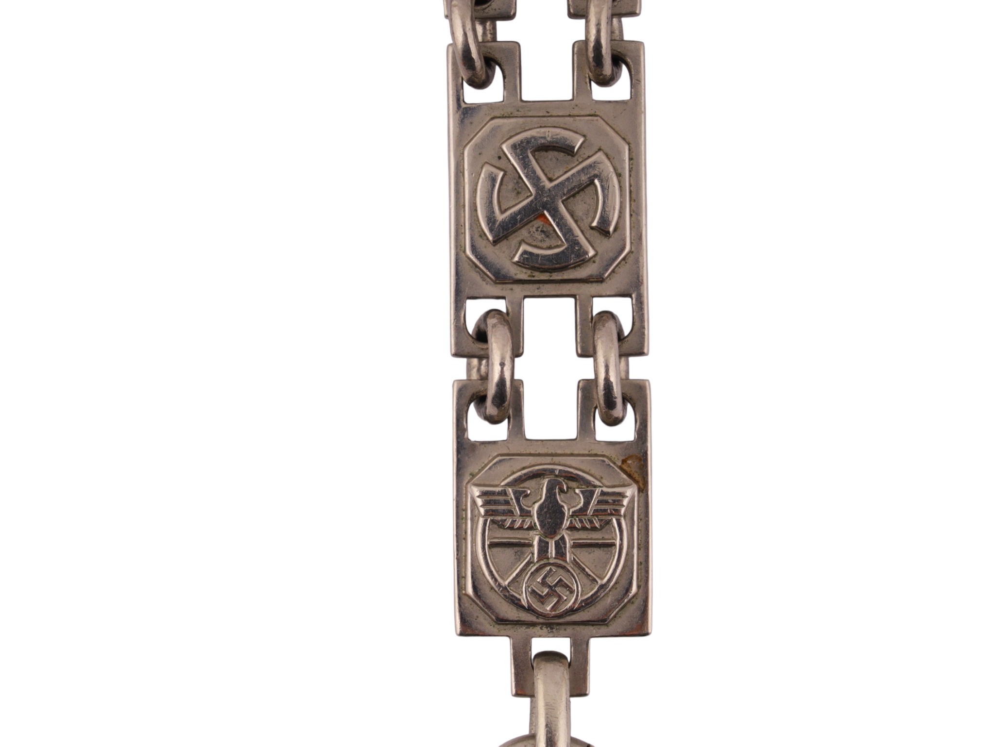 A NSKK M1936 DAGGER HANGER (CHAIN TYPE), THIRD REICH PERIOD