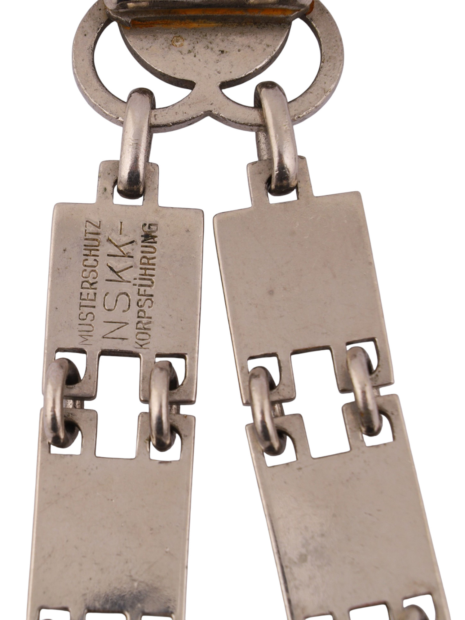 A NSKK M1936 DAGGER HANGER (CHAIN TYPE), THIRD REICH PERIOD