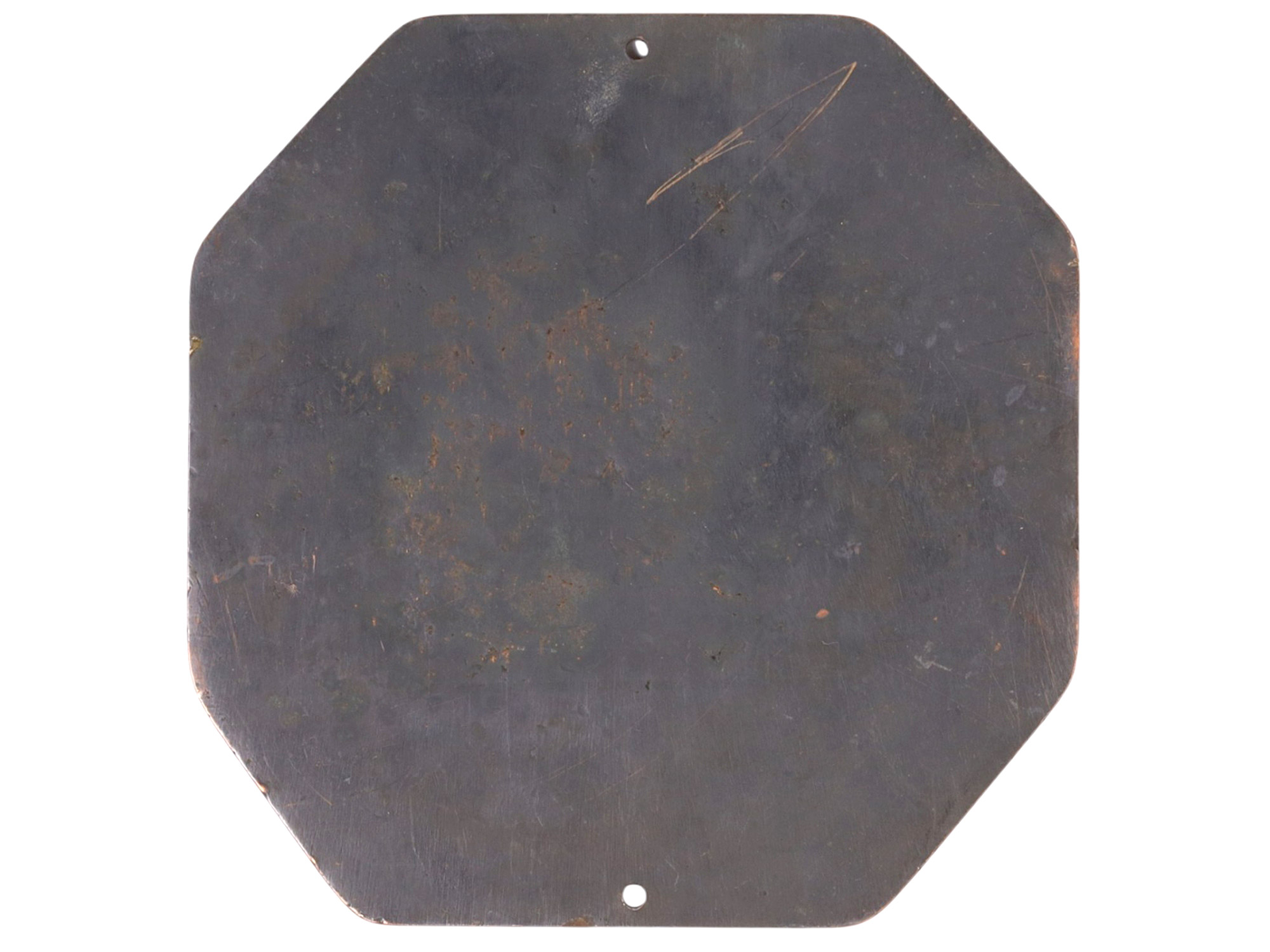 AN 18TH CENTURY US DEPARTMENT OF NAVY BRONZE PLAQUE
