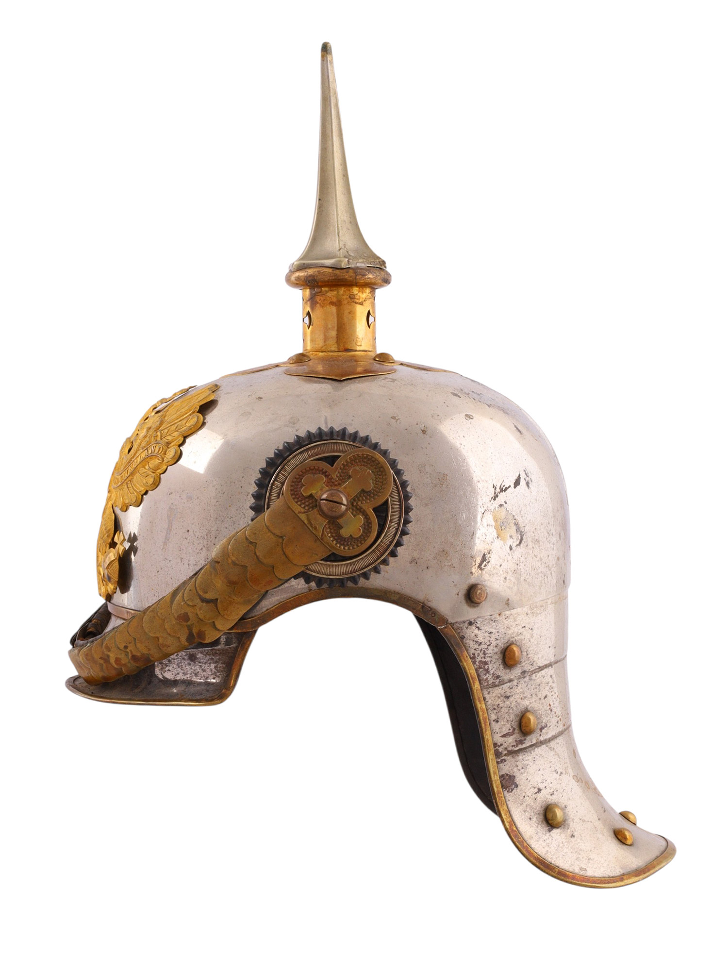 A GERMAN PRUSSIAN CUIRASSIER HELMET (KÜRASSIERHELM), MODEL 1889, IMPERIAL GERMAN PERIOD