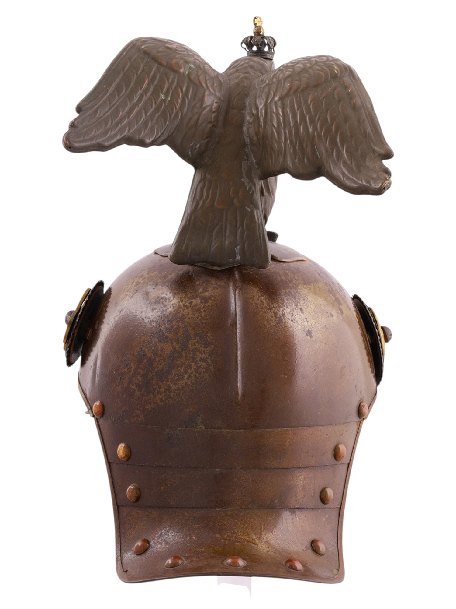 A PRUSSIAN GARDES DU CORPS OFFICER'S HELMET WITH EAGLE CREST, IMPERIAL GERMAN PERIOD, LATE 19TH – EARLY 20TH CENTURY