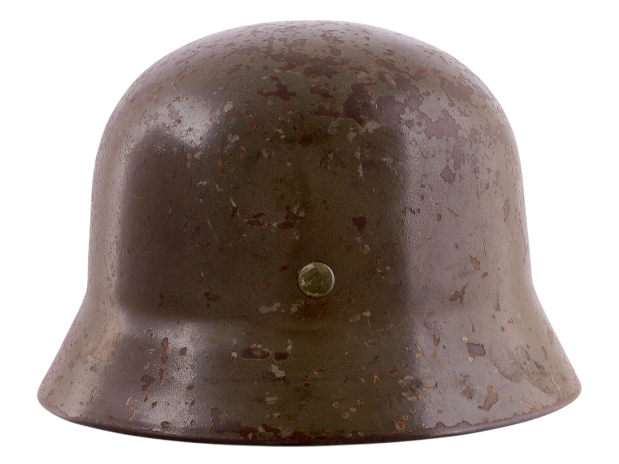 A GERMAN M40 DOUBLE-DECAL HEER STEEL HELMET, WORLD WAR II